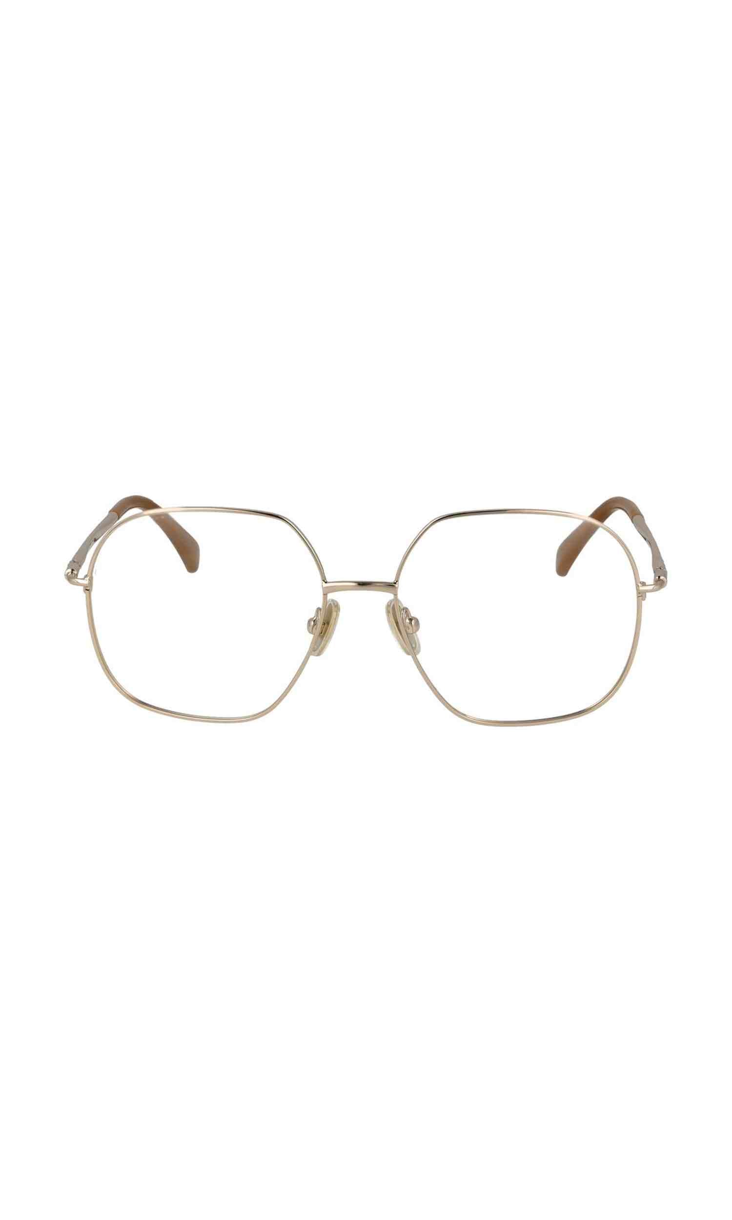 Max Mara Gold Women Optical Frame Glam Steals
