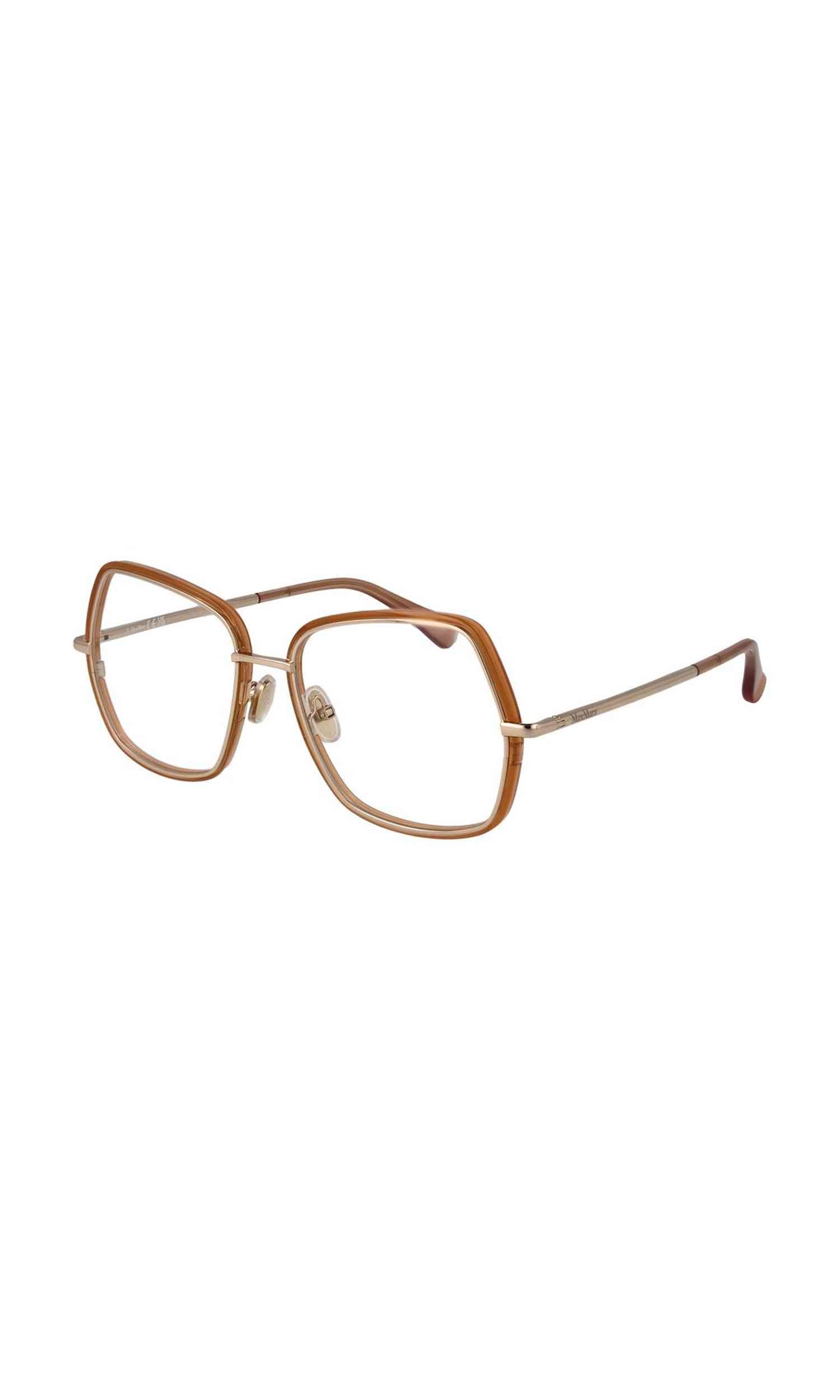 Max Mara Gold Women Optical Frame Glam Steals