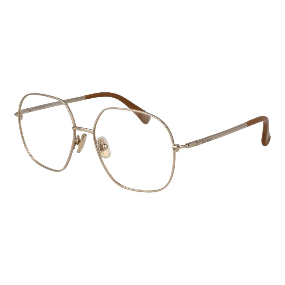 Max Mara Gold Women Optical Frame Glam Steals