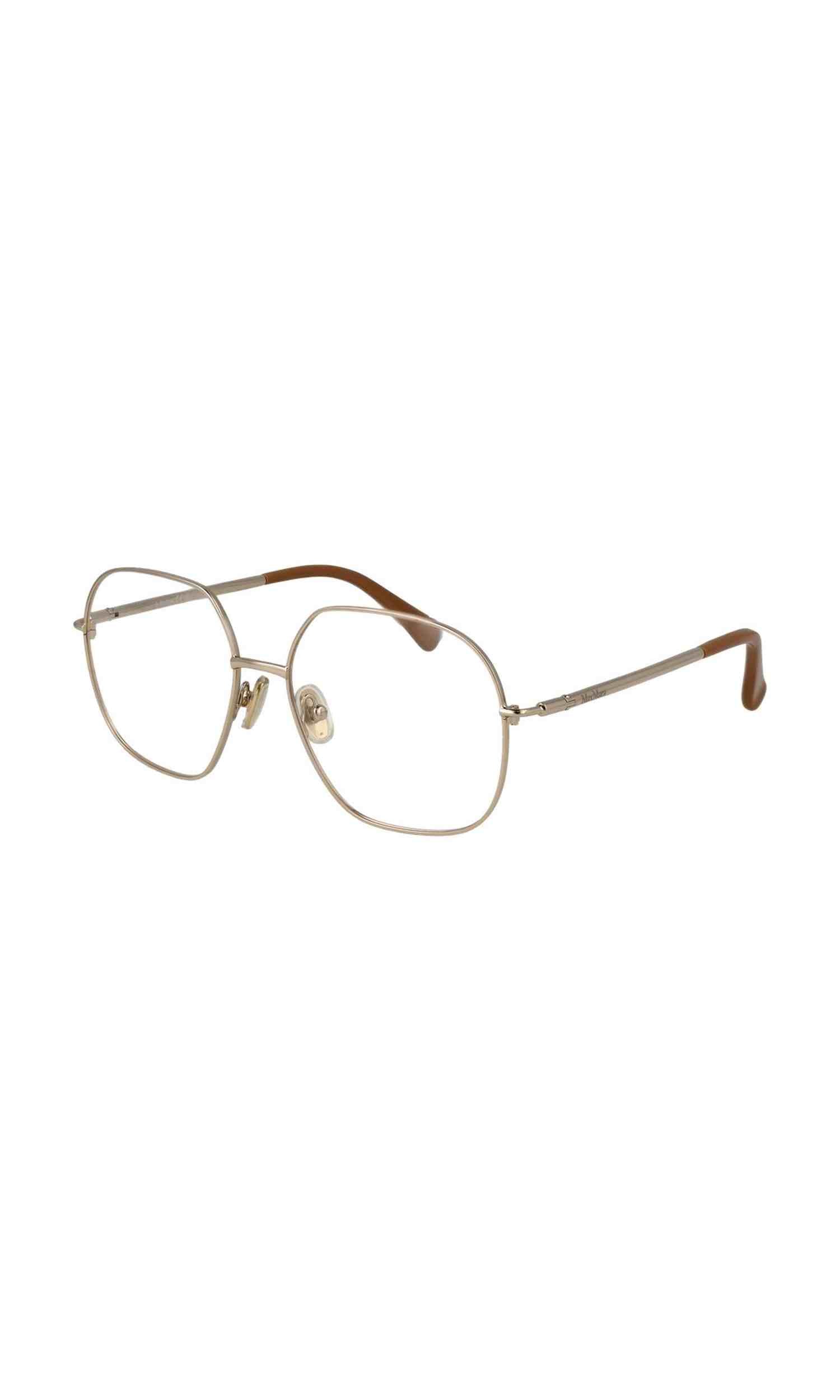 Max Mara Gold Women Optical Frame Glam Steals