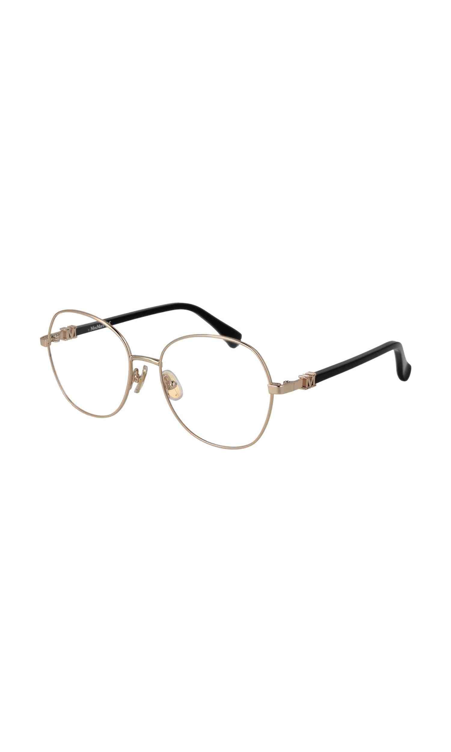 Max Mara Gold Women Optical Frame Glam Steals