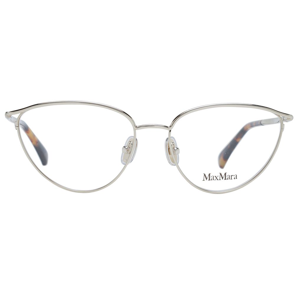 Max Mara Gold Women Optical Frame Glam Steals