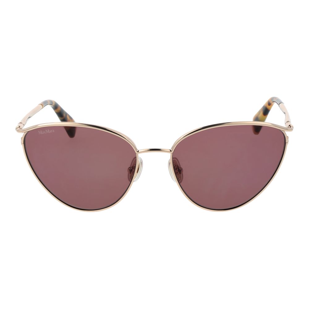 Max Mara Gold Women Sunglasses Glam Steals