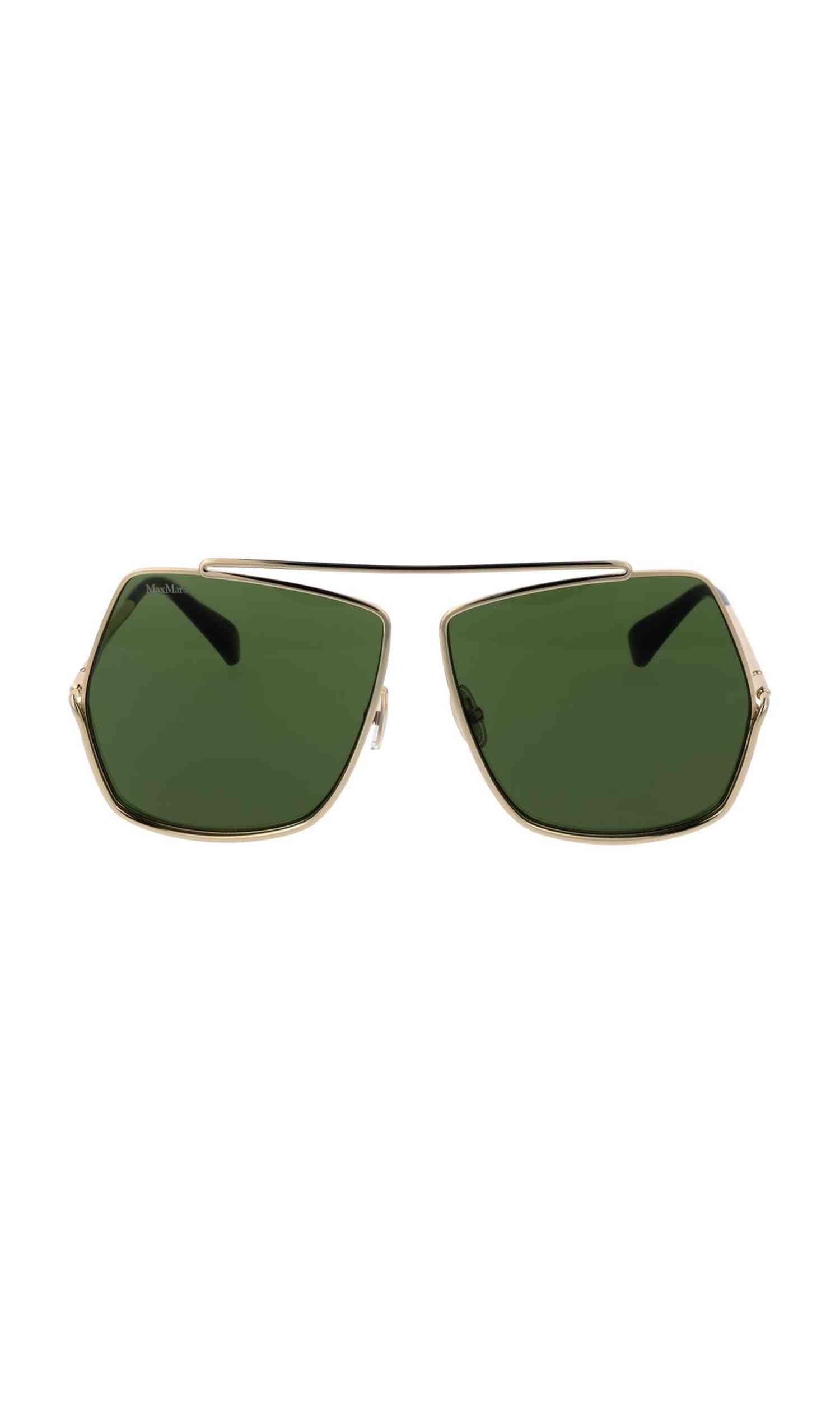Max Mara Gold Women Sunglasses Glam Steals