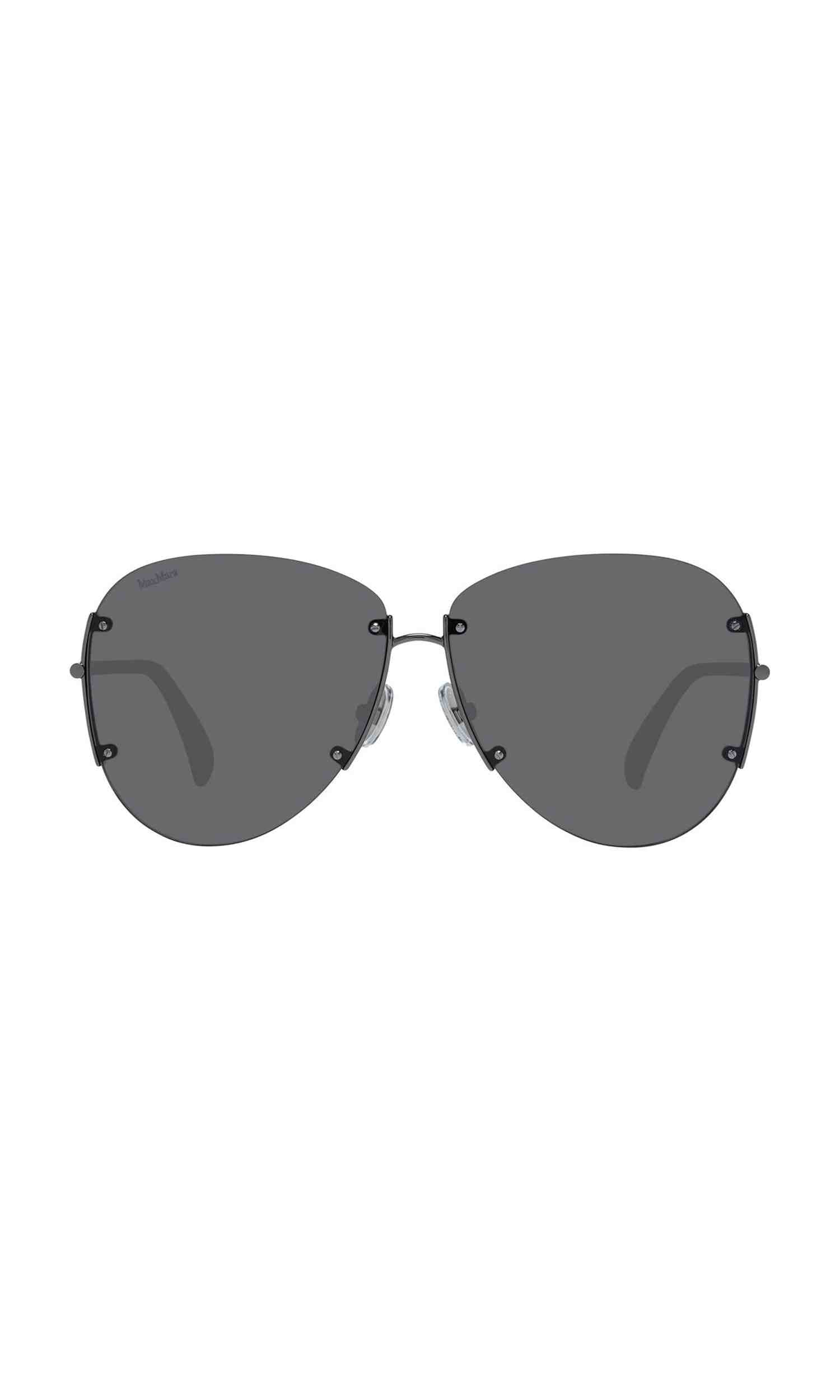 Max Mara Gray Women Sunglasses Glam Steals