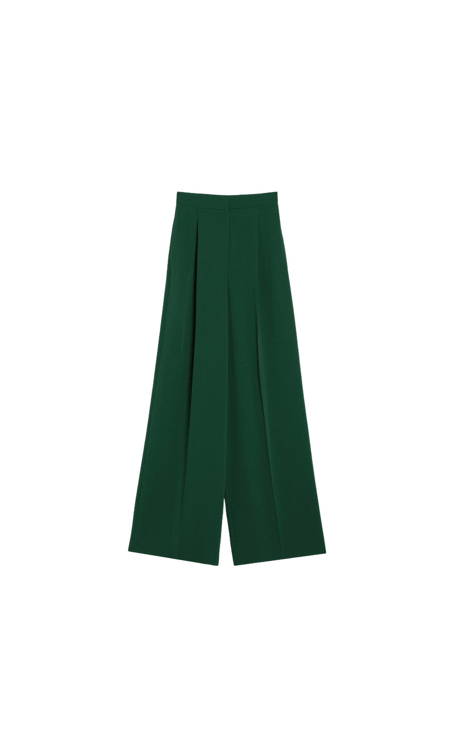 Max Mara Green Wide Emerald Cady Trouser Glam Steals