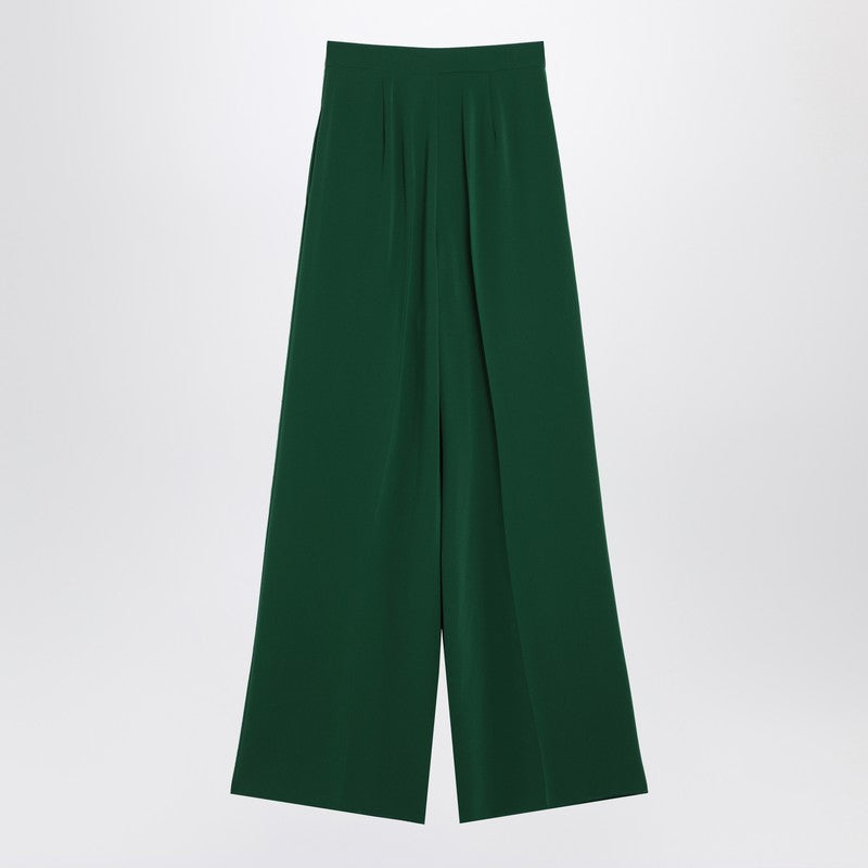 Max Mara Green Wide Emerald Cady Trouser Glam Steals