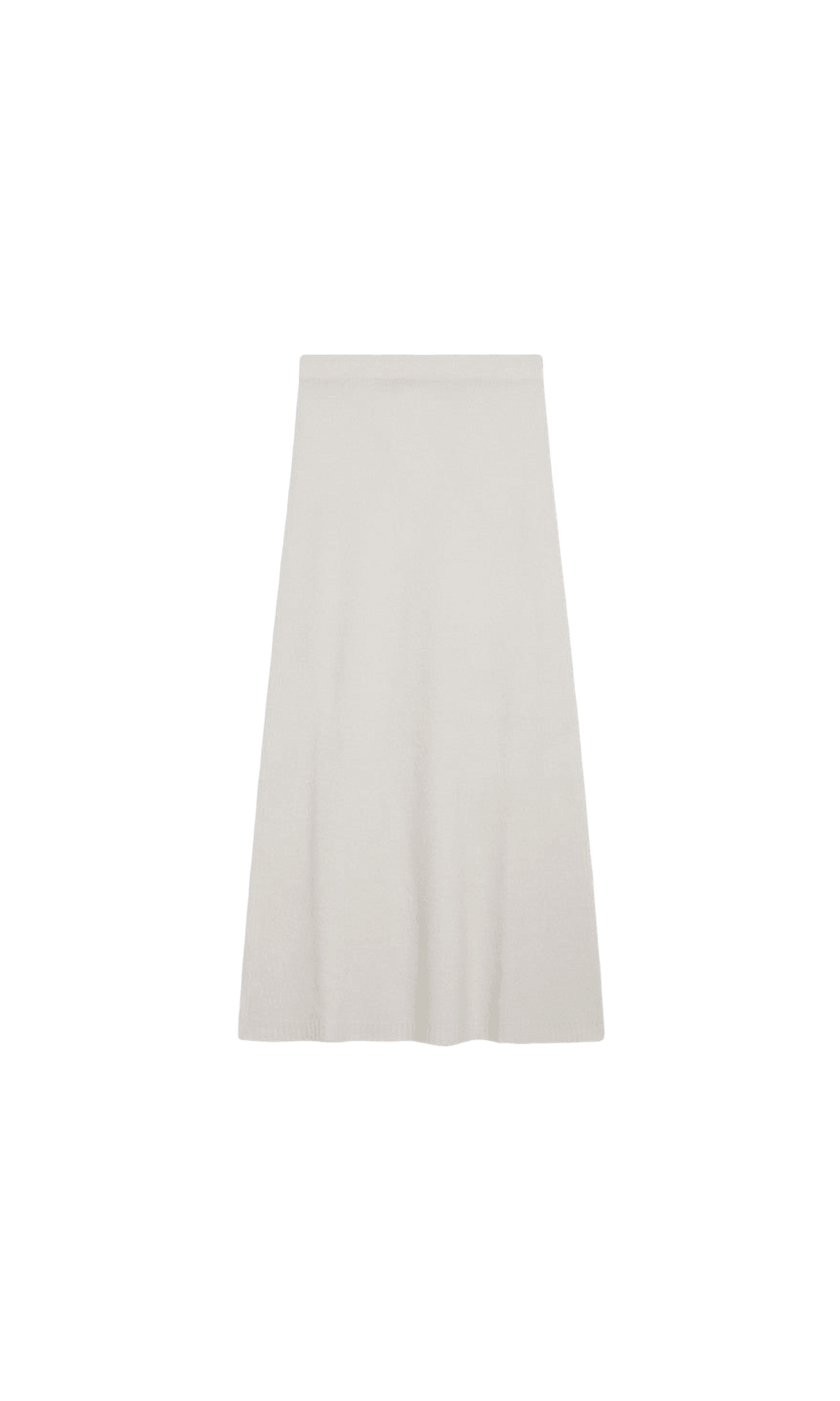 Max Mara Ivory Skirt in Stretch Cashmere Knit Glam Steals