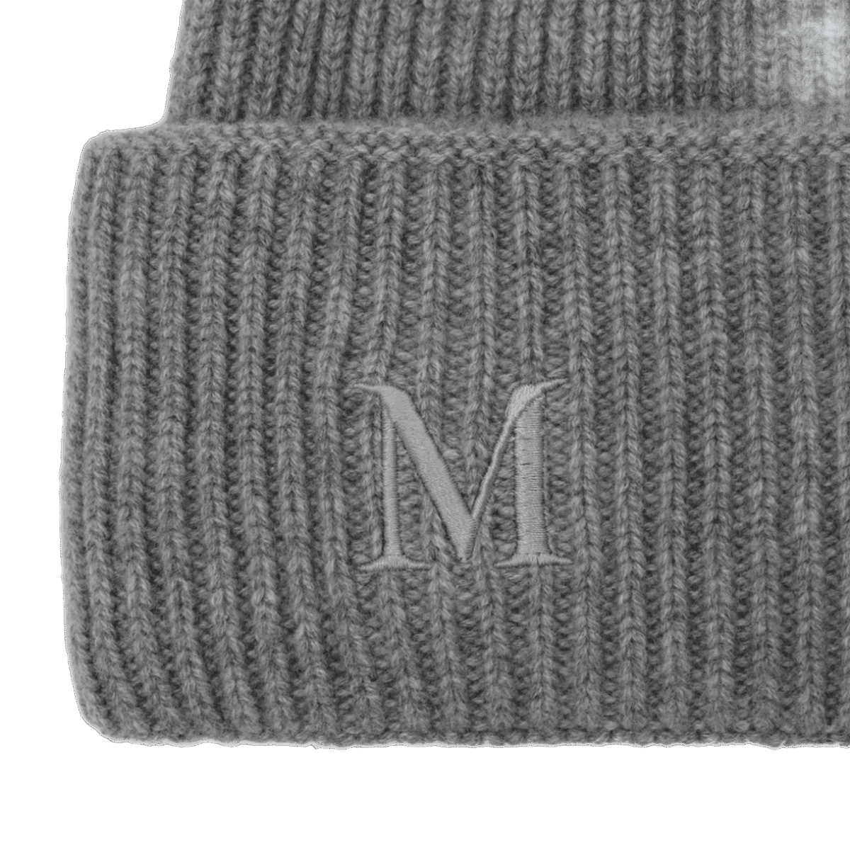 Max Mara Light Grey Cashmere Beanie Glam Steals