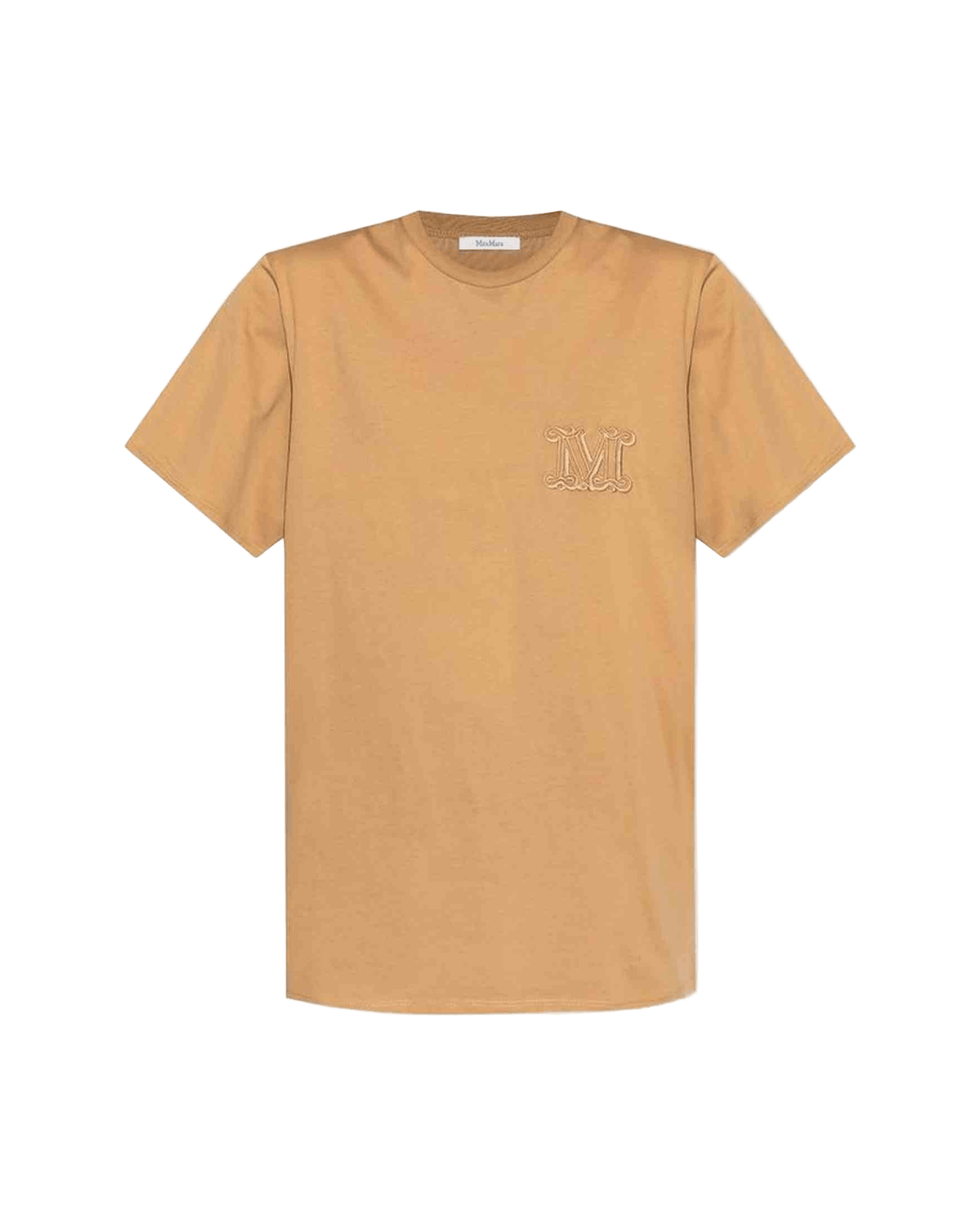 Max Mara Mango Logo Embroidered T-Shirt Glam Steals