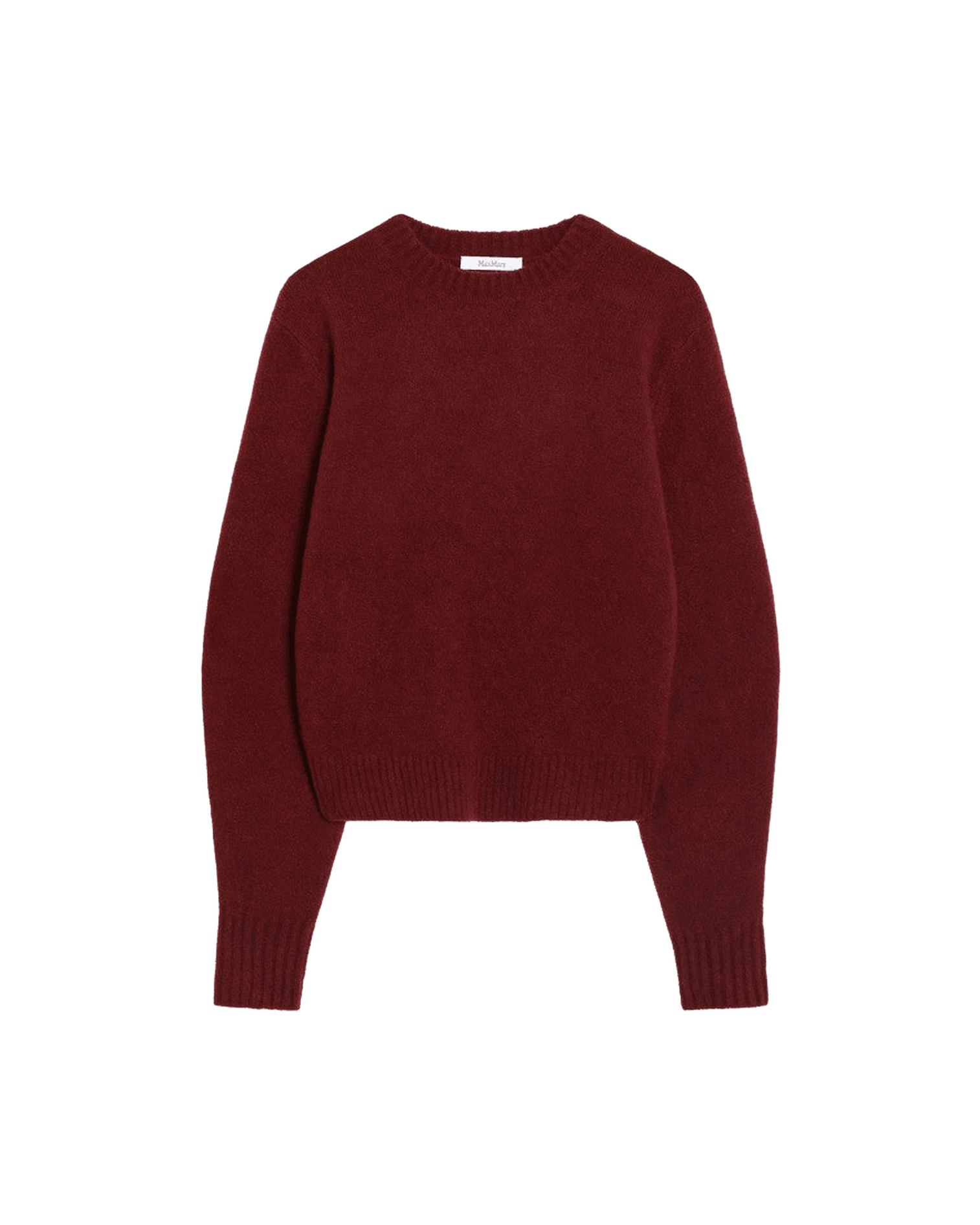 Max Mara Raspberry Sweater In Stretch Cashmere Knit Glam Steals