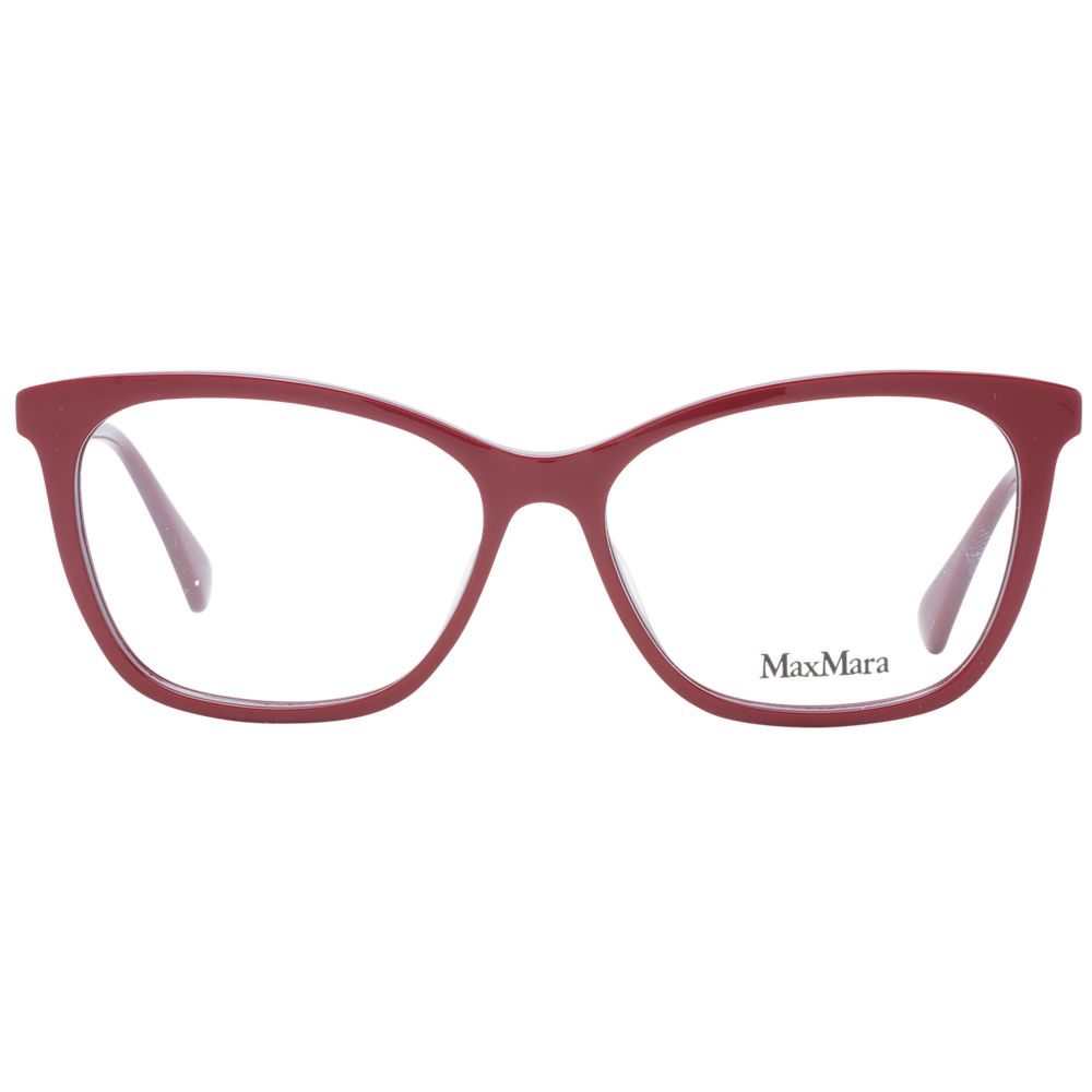 Max Mara Red Women Optical Frame Glam Steals