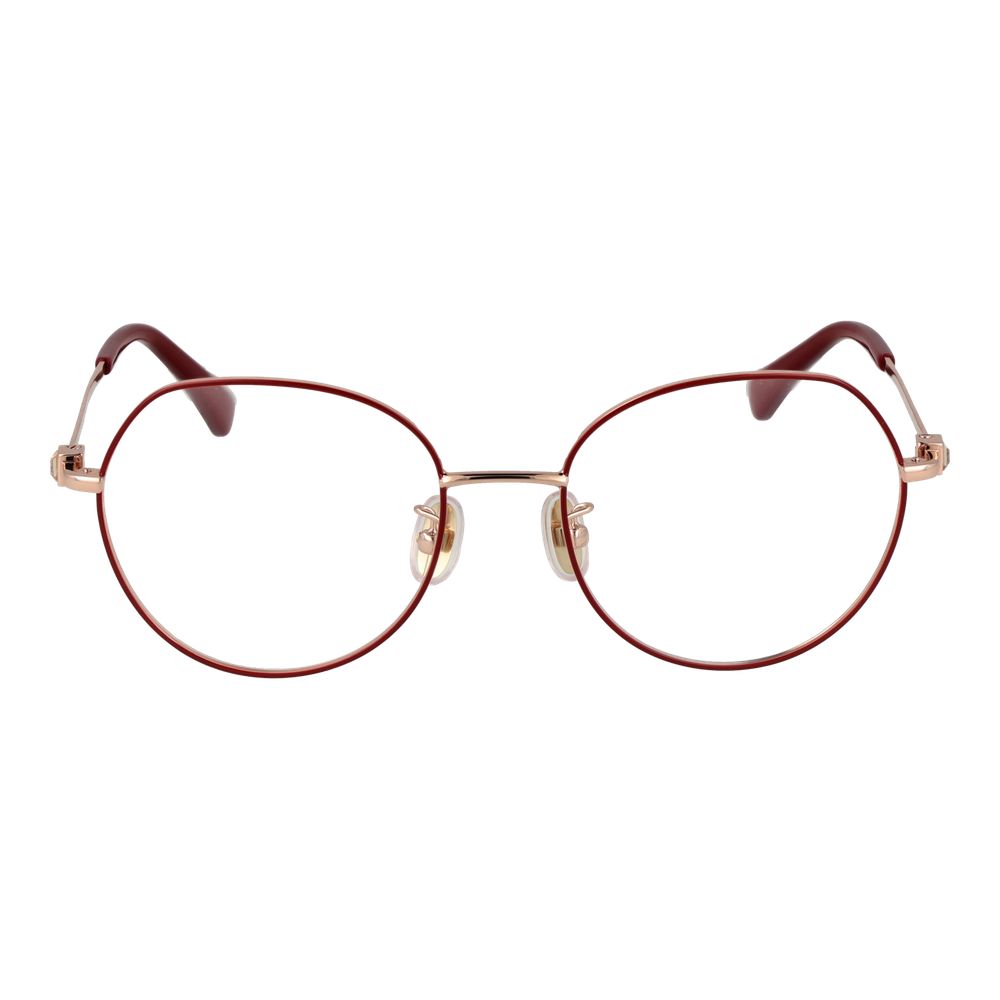 Max Mara Red Women Optical Frame Glam Steals