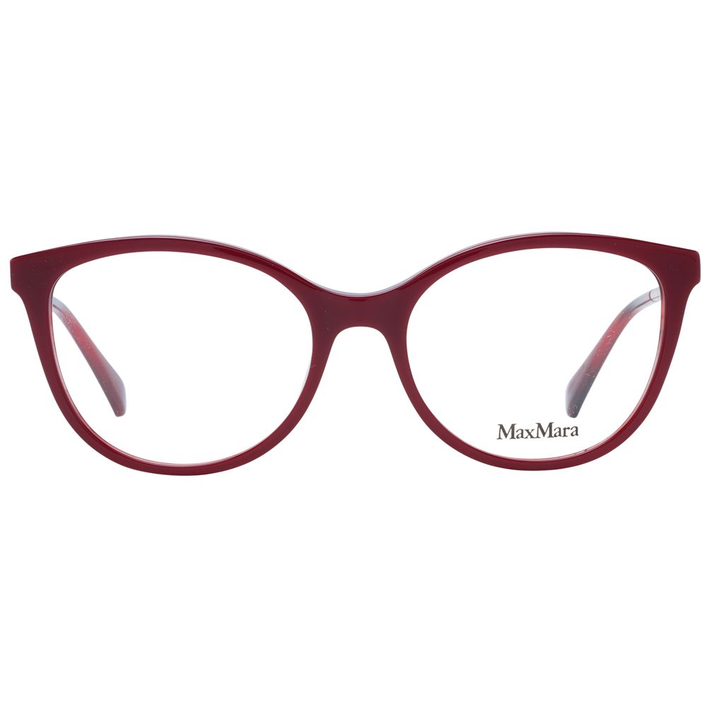 Max Mara Red Women Optical Frame Glam Steals