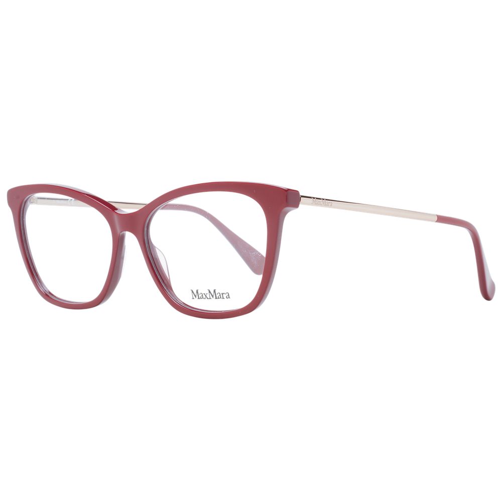 Max Mara Red Women Optical Frame Glam Steals