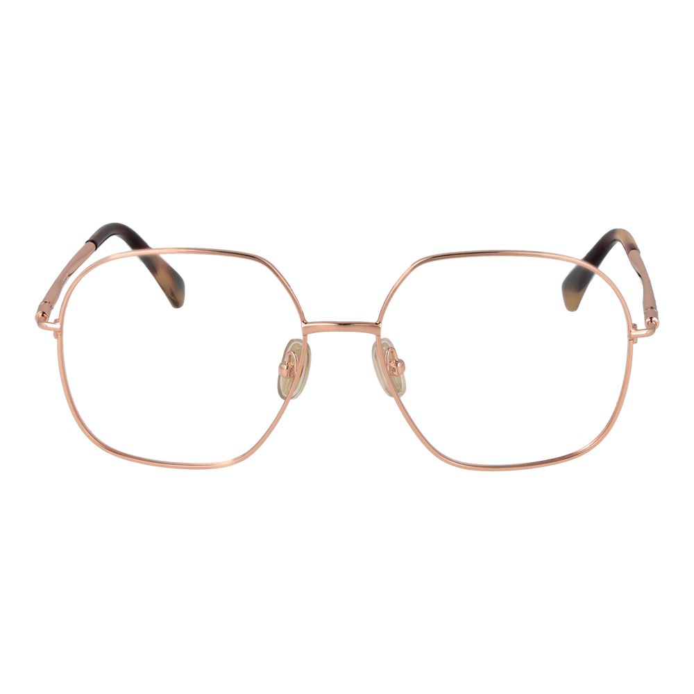 Max Mara Rose Gold Women Optical Frame Glam Steals