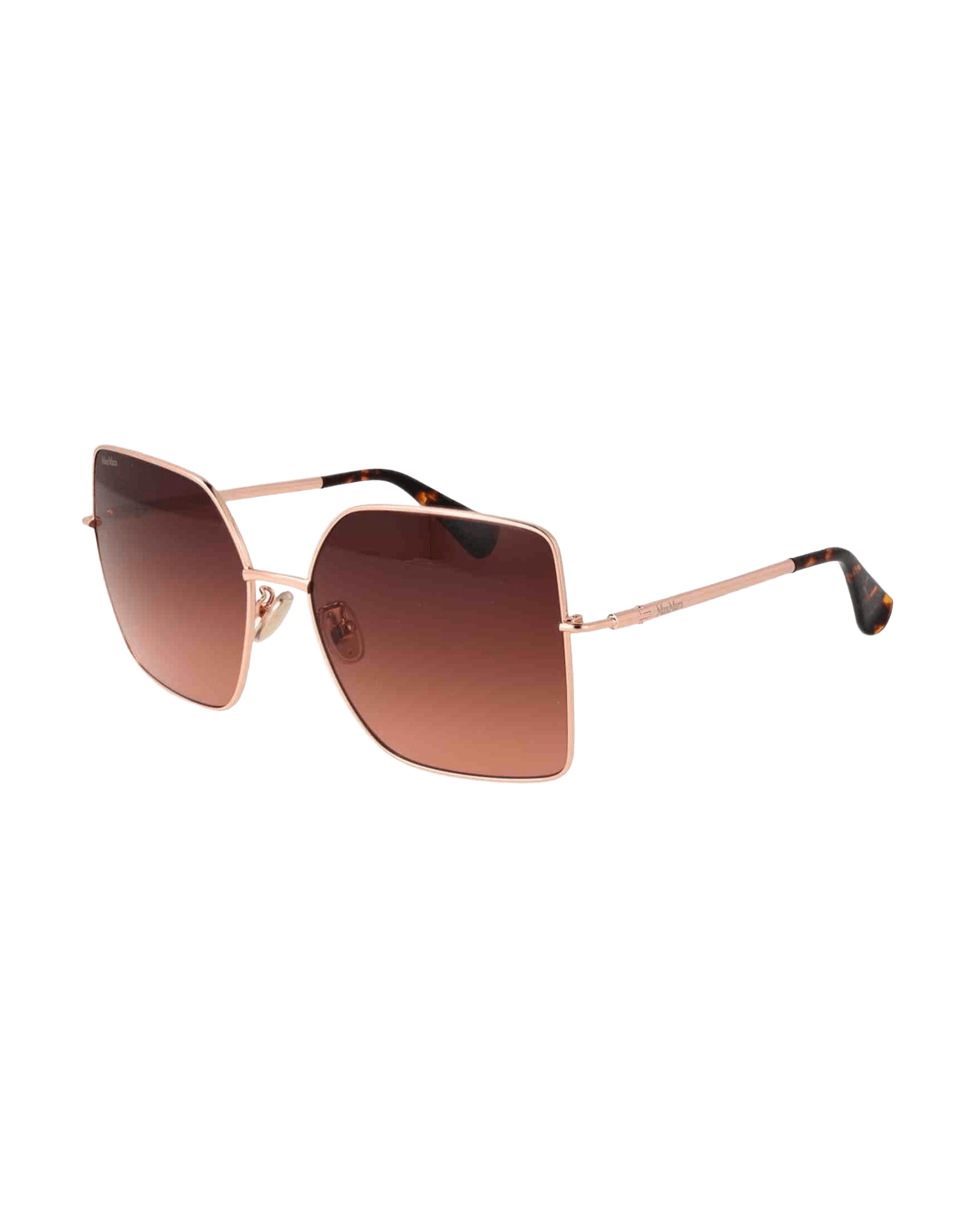 Max Mara Rose Gold Women Sunglasses Glam Steals