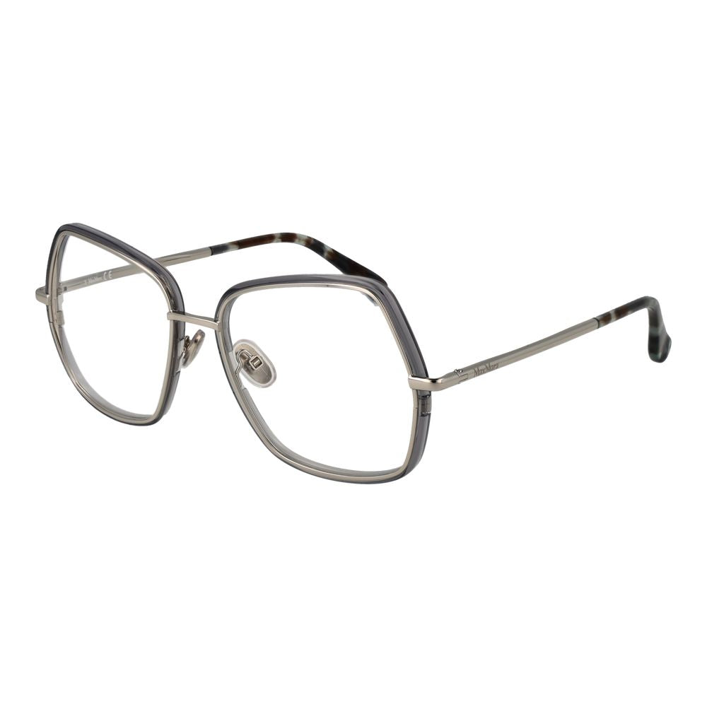 Max Mara Silver Women Optical Frame Glam Steals