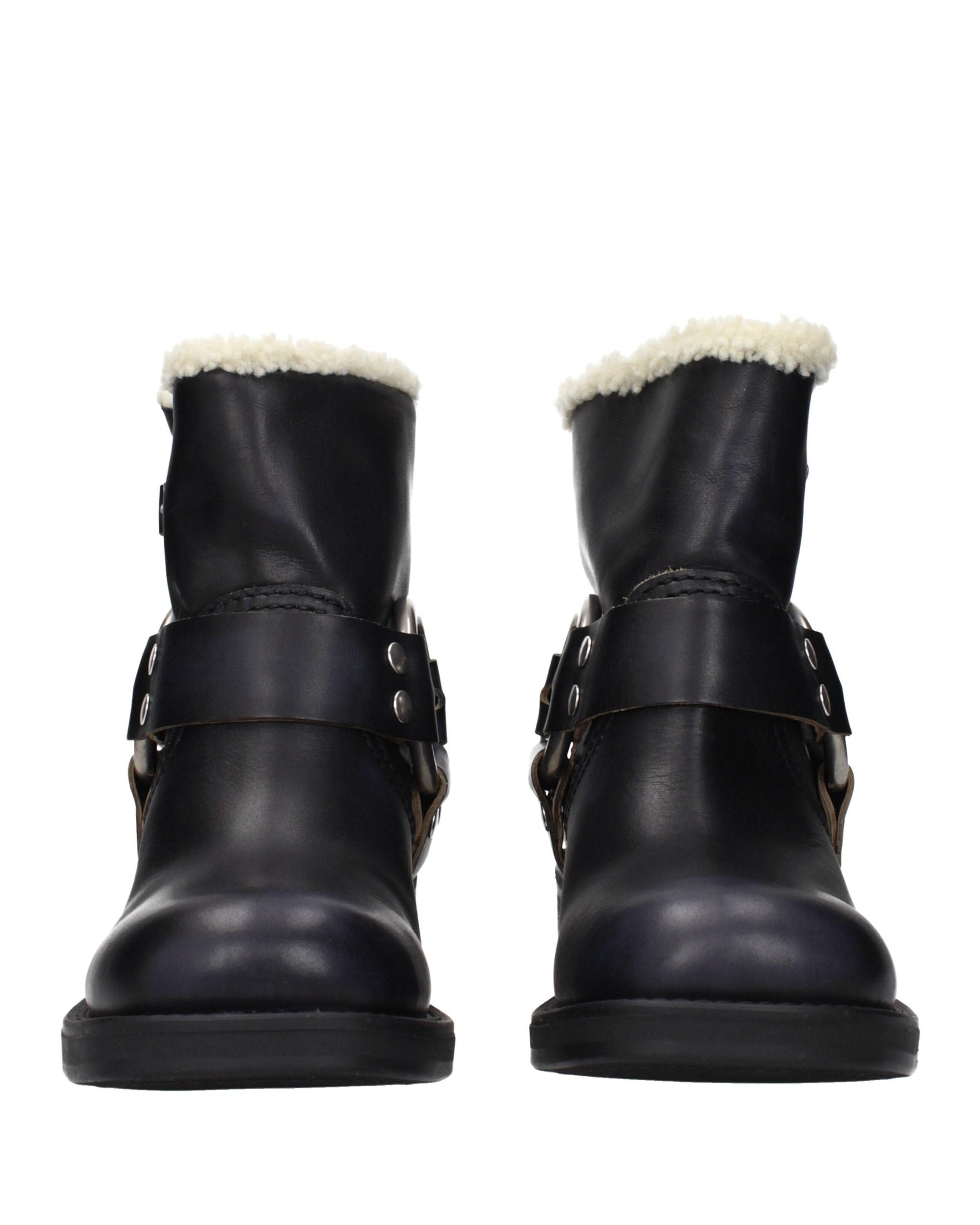 Miu Miu Black Leather Ankle Boots Glam Steals