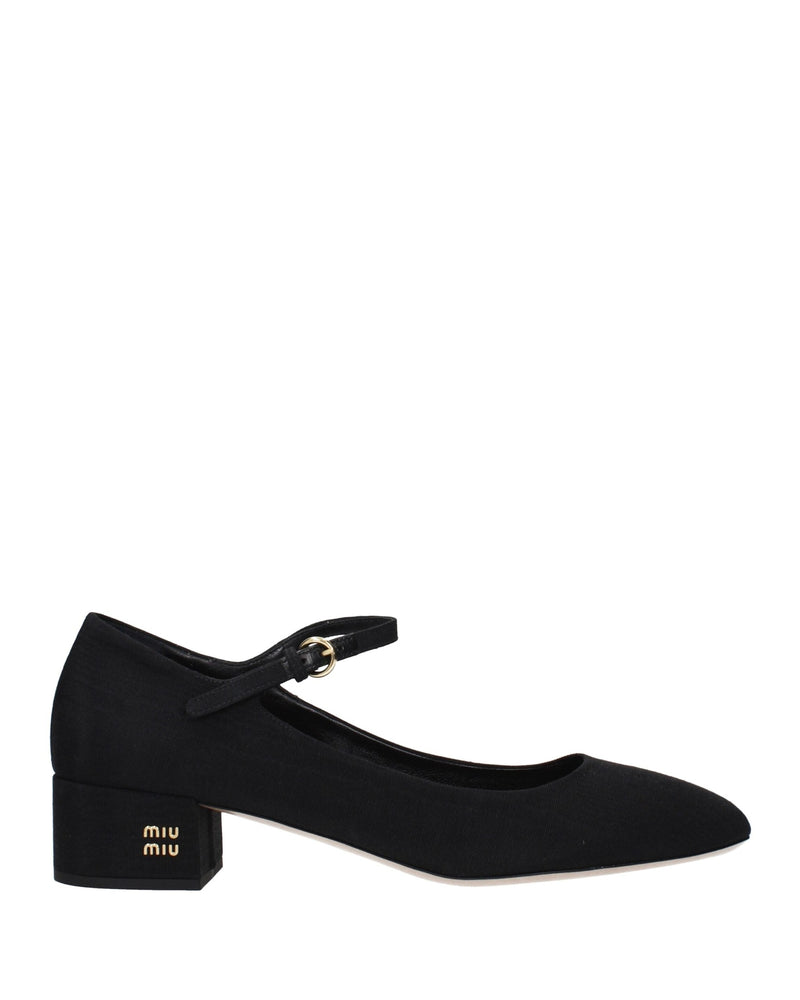 Miu Miu Black Mid Heel Pumps Glam Steals