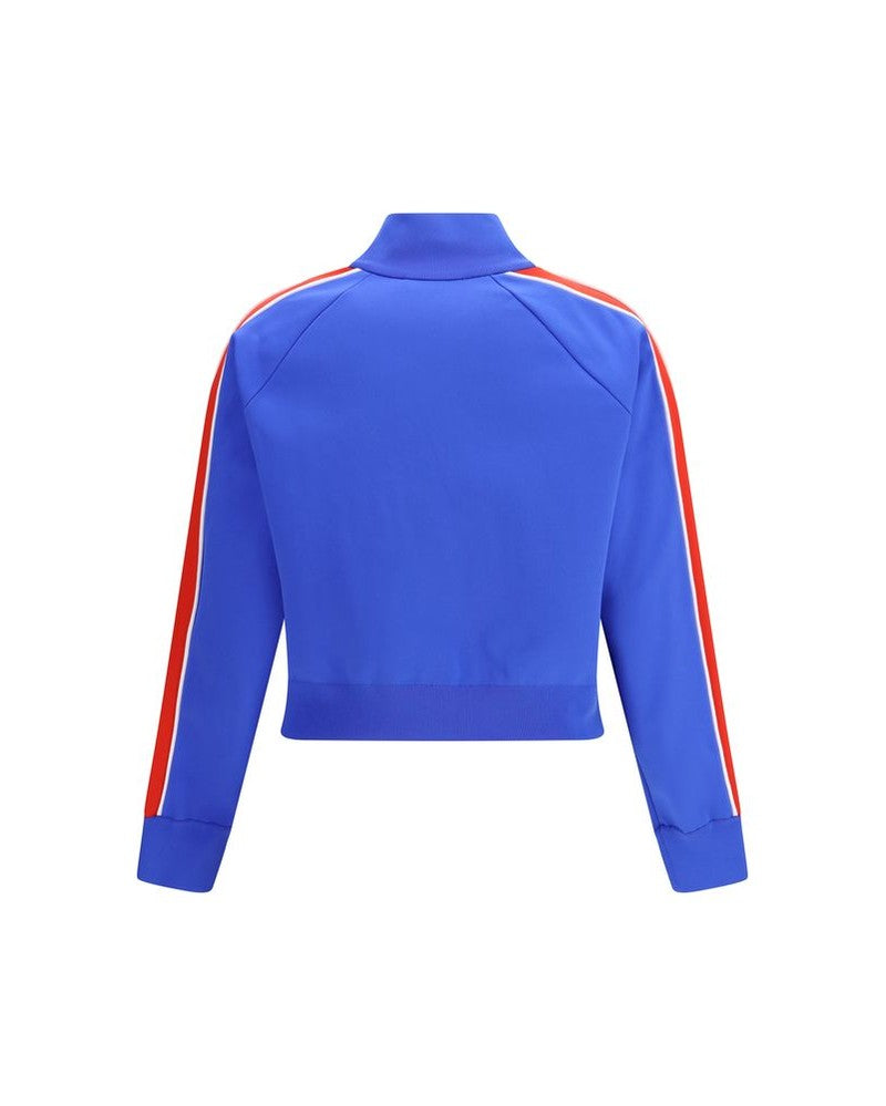 Miu Miu Blue Polyamide Sweatshirt Glam Steals