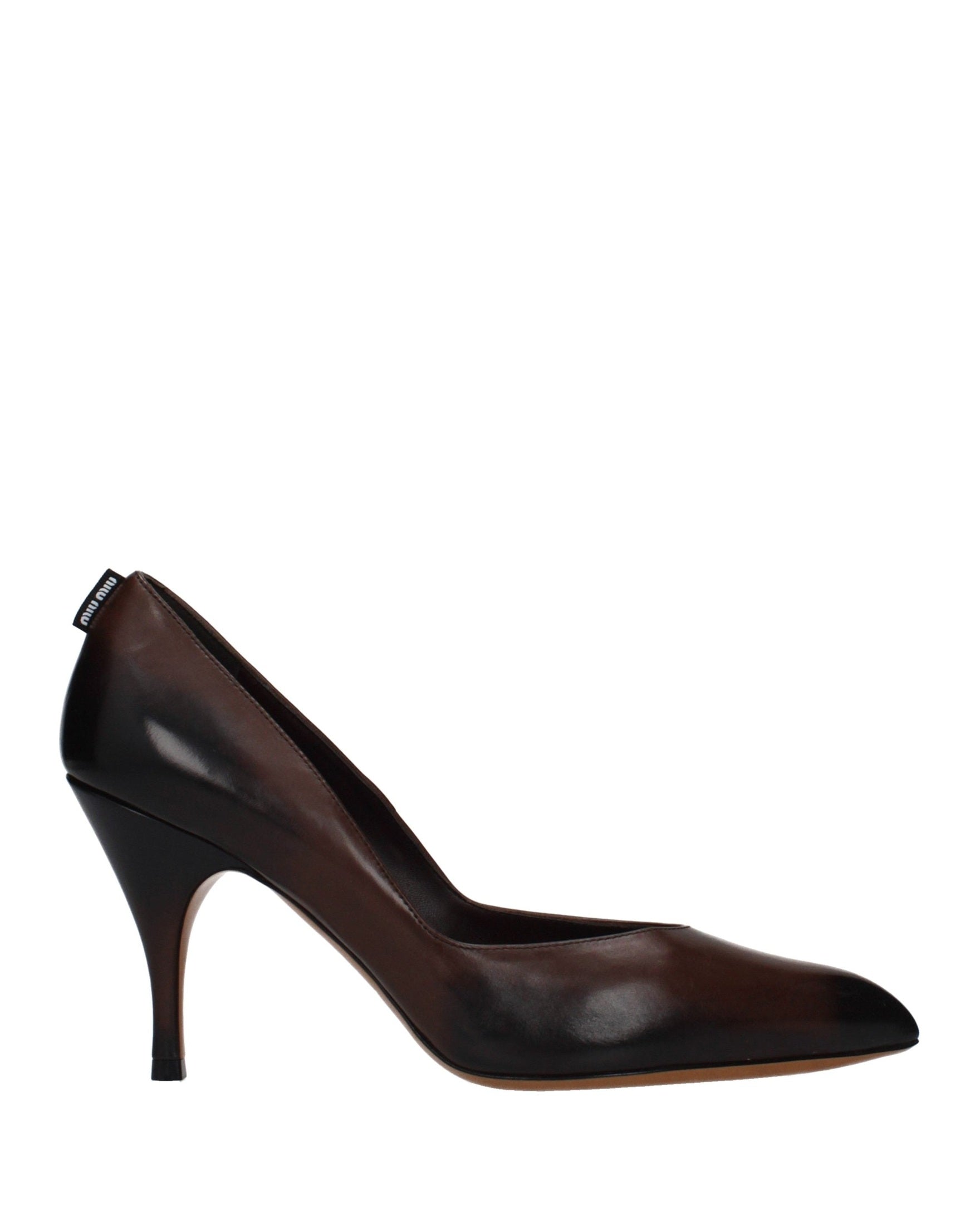 Miu Miu Brown Leather Pumps 