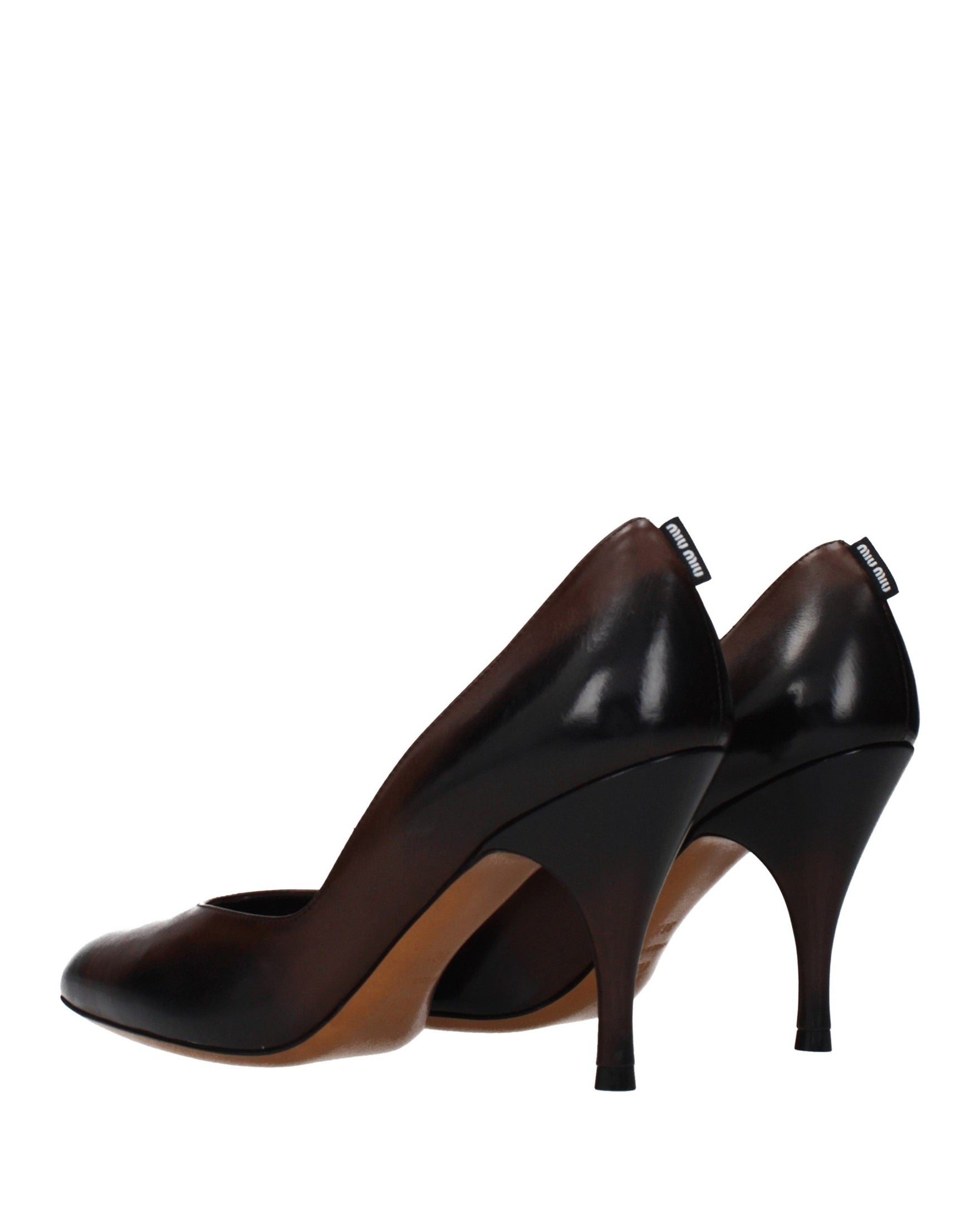 Miu Miu Brown Leather Pumps 