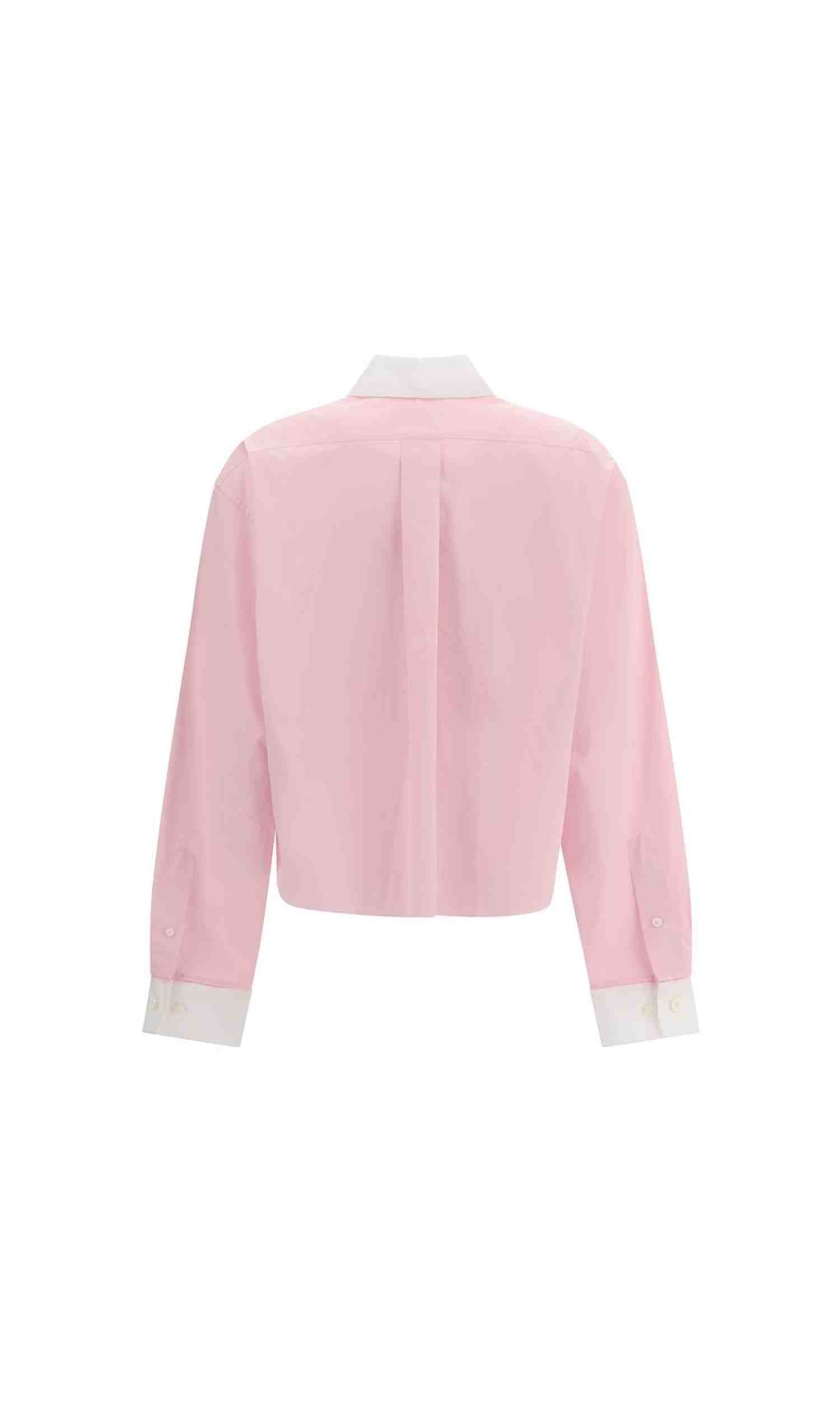 Miu Miu Cropped Shirt Glam Steals