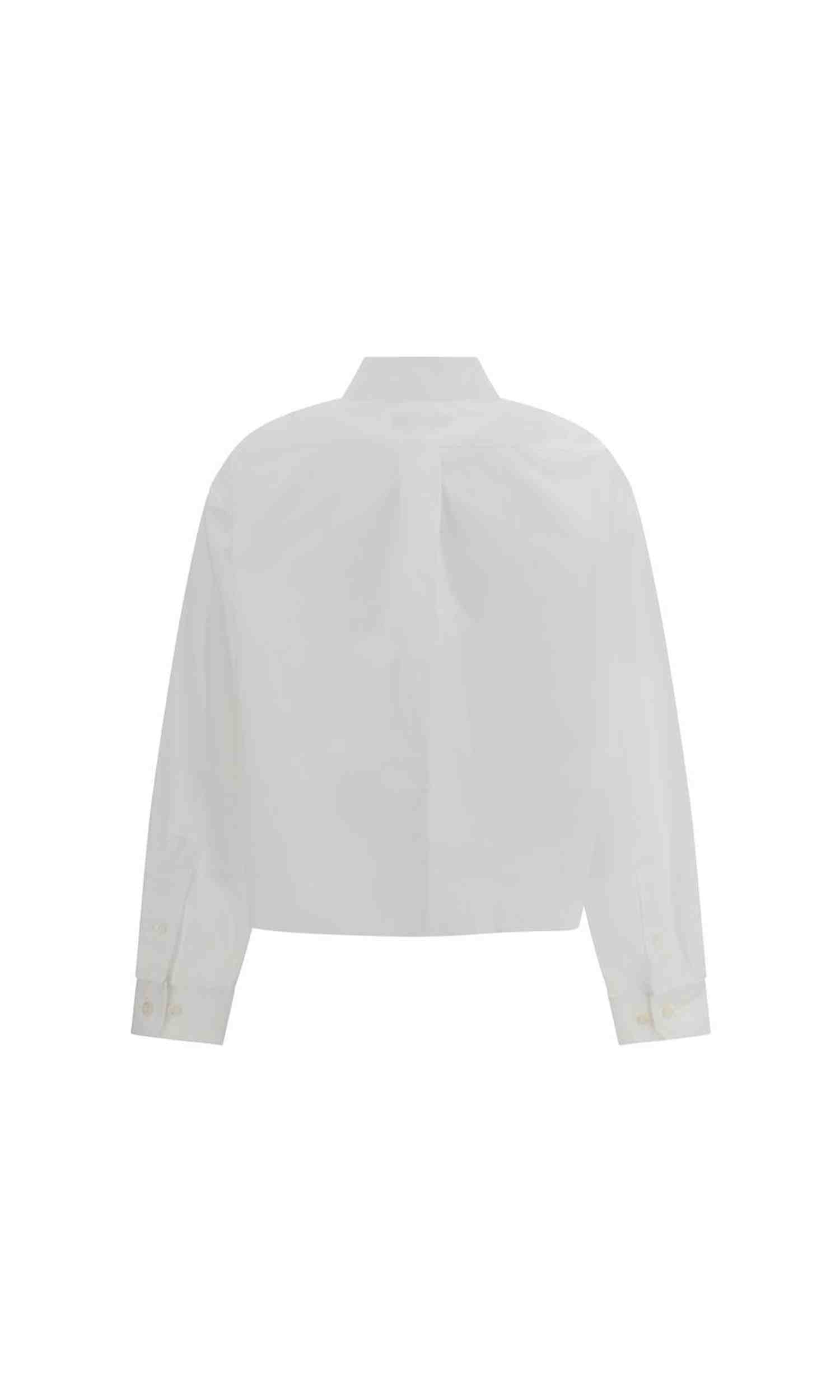 Miu Miu Cropped Shirt Glam Steals