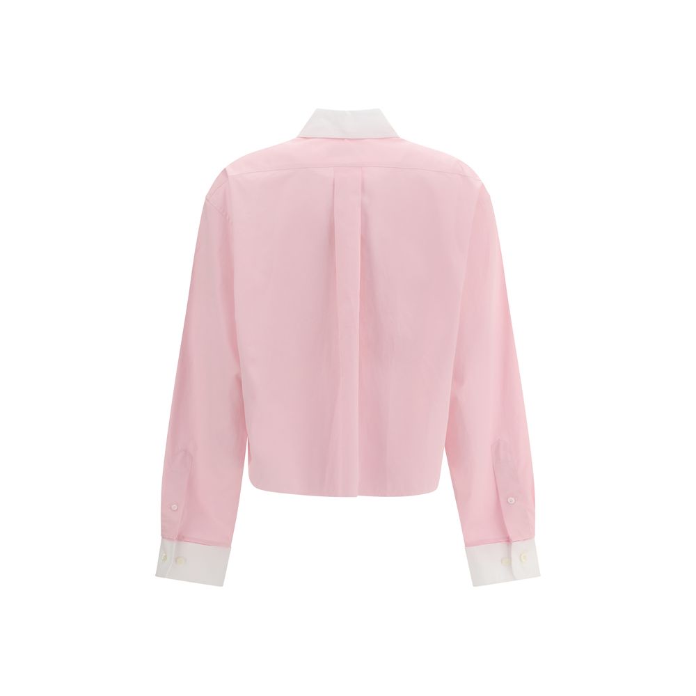Miu Miu Cropped Shirt Glam Steals