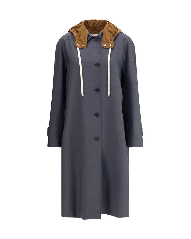 Miu Miu Gray Mohair Coat Glam Steals