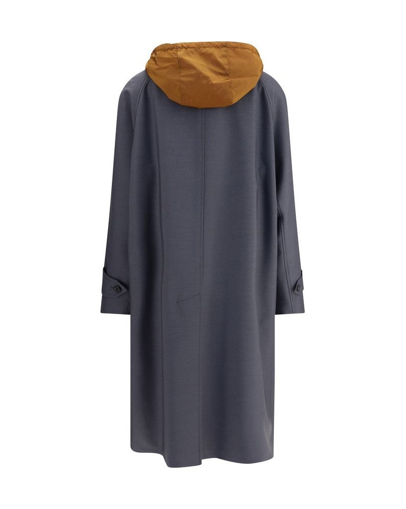 Miu Miu Gray Mohair Coat Glam Steals