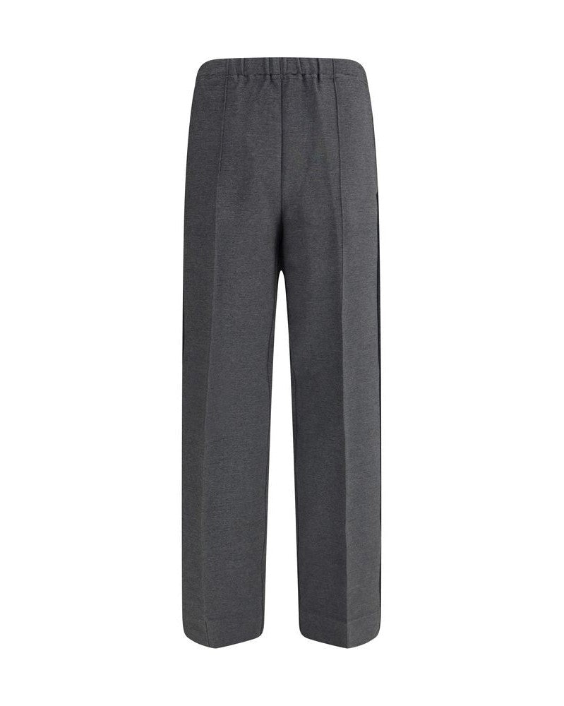 Miu Miu Gray Viscose Casual Pant Glam Steals