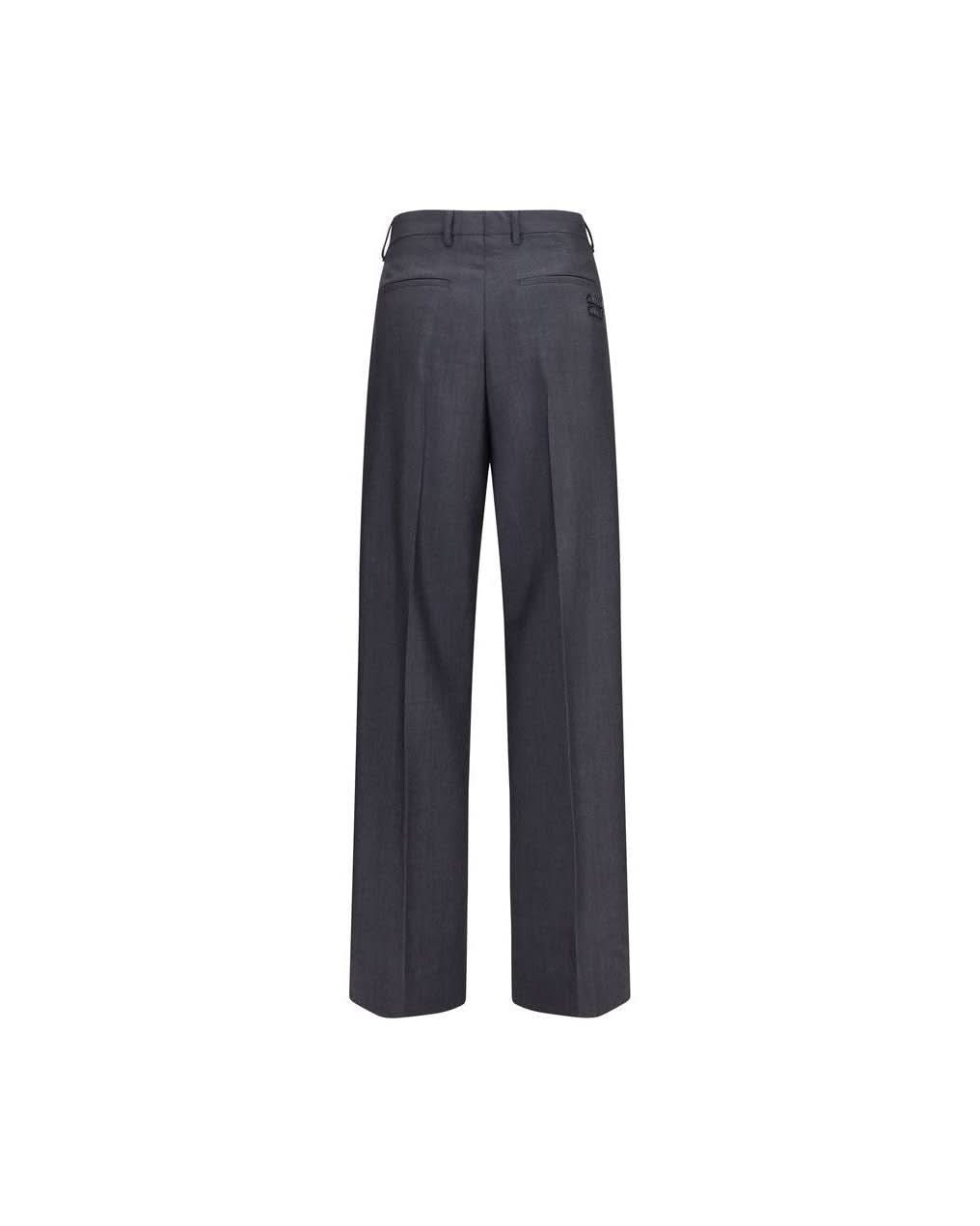Miu Miu Gray Wool Oves Aries Dress Pant Glam Steals