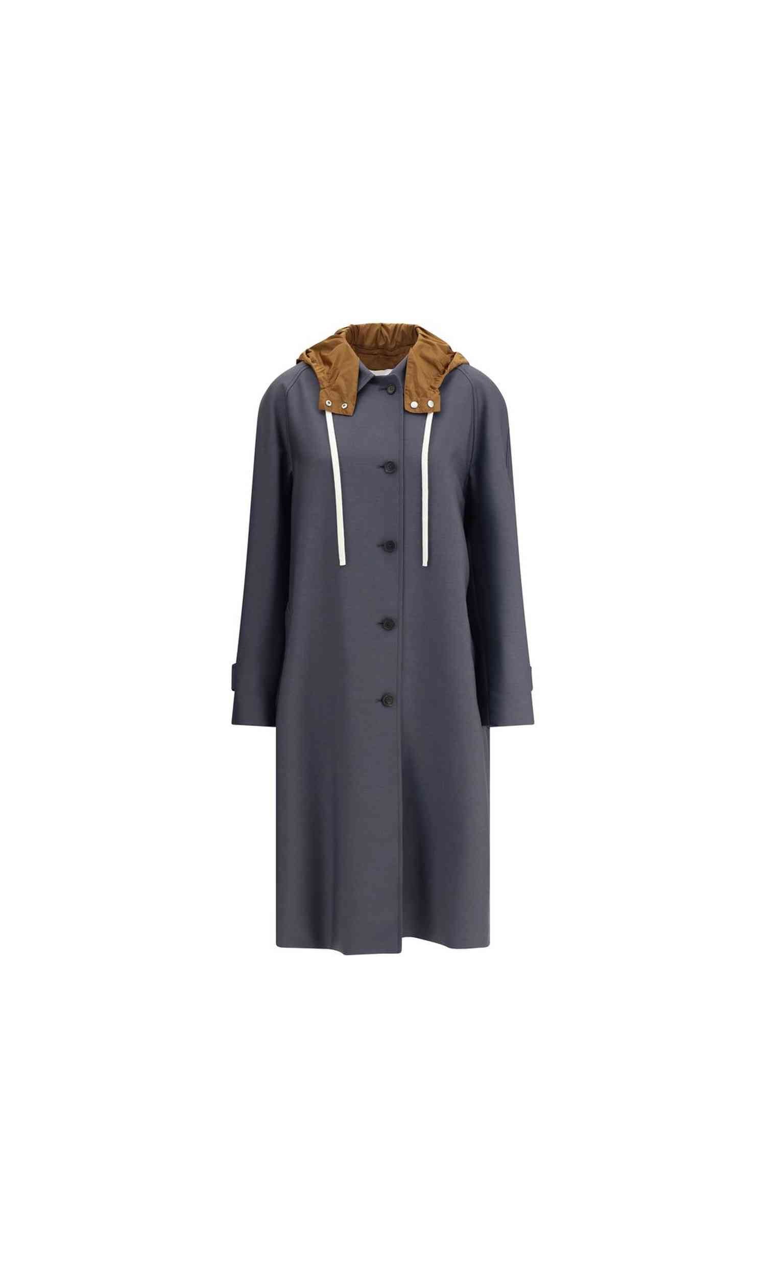 Miu Miu Hooded Long Coat Glam Steals