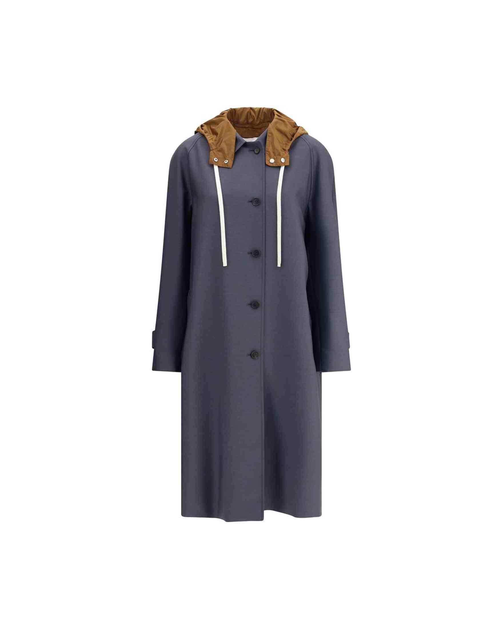 Miu Miu Hooded Long Coat Glam Steals