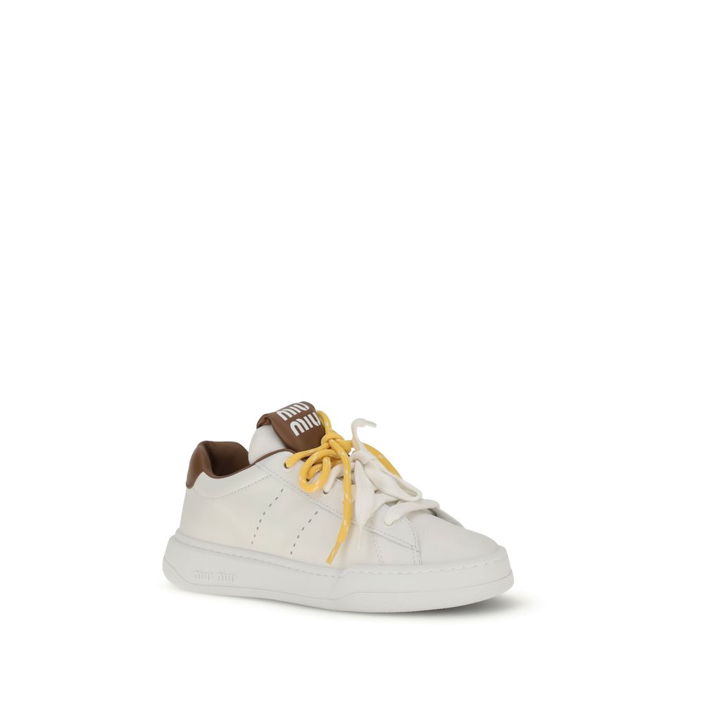Miu Miu Lace Double Sneakers Glam Steals