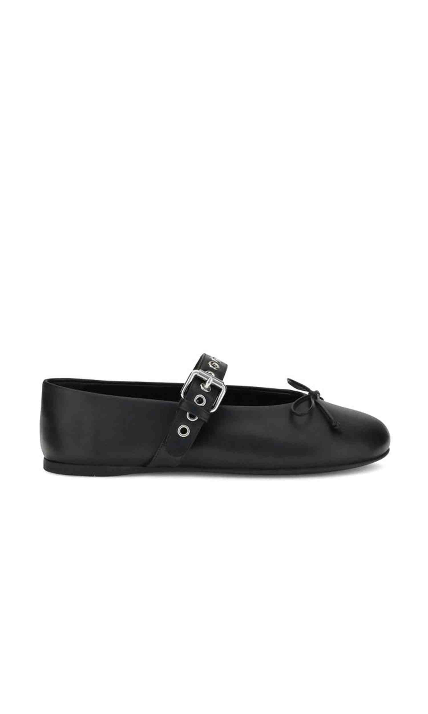 Miu Miu Leather Ballerinas Glam Steals