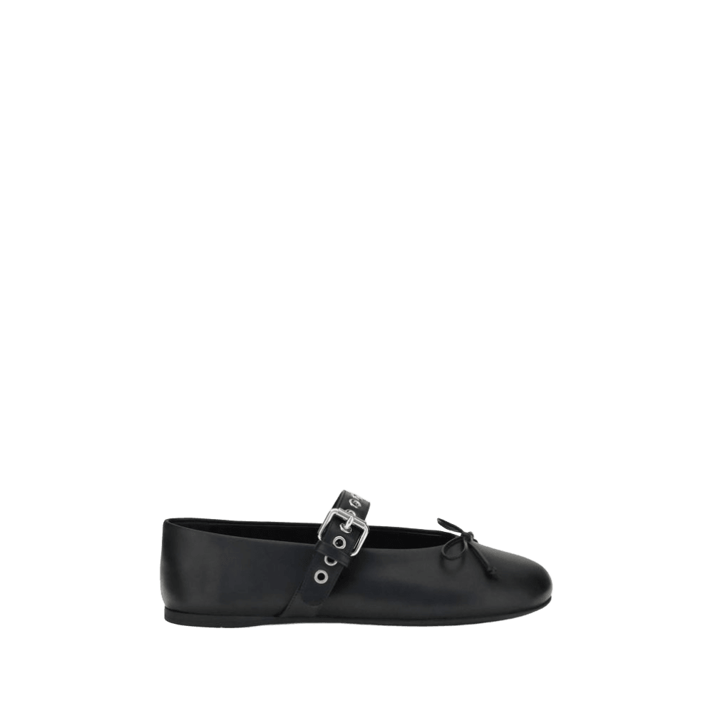 Miu Miu Leather Ballerinas Glam Steals