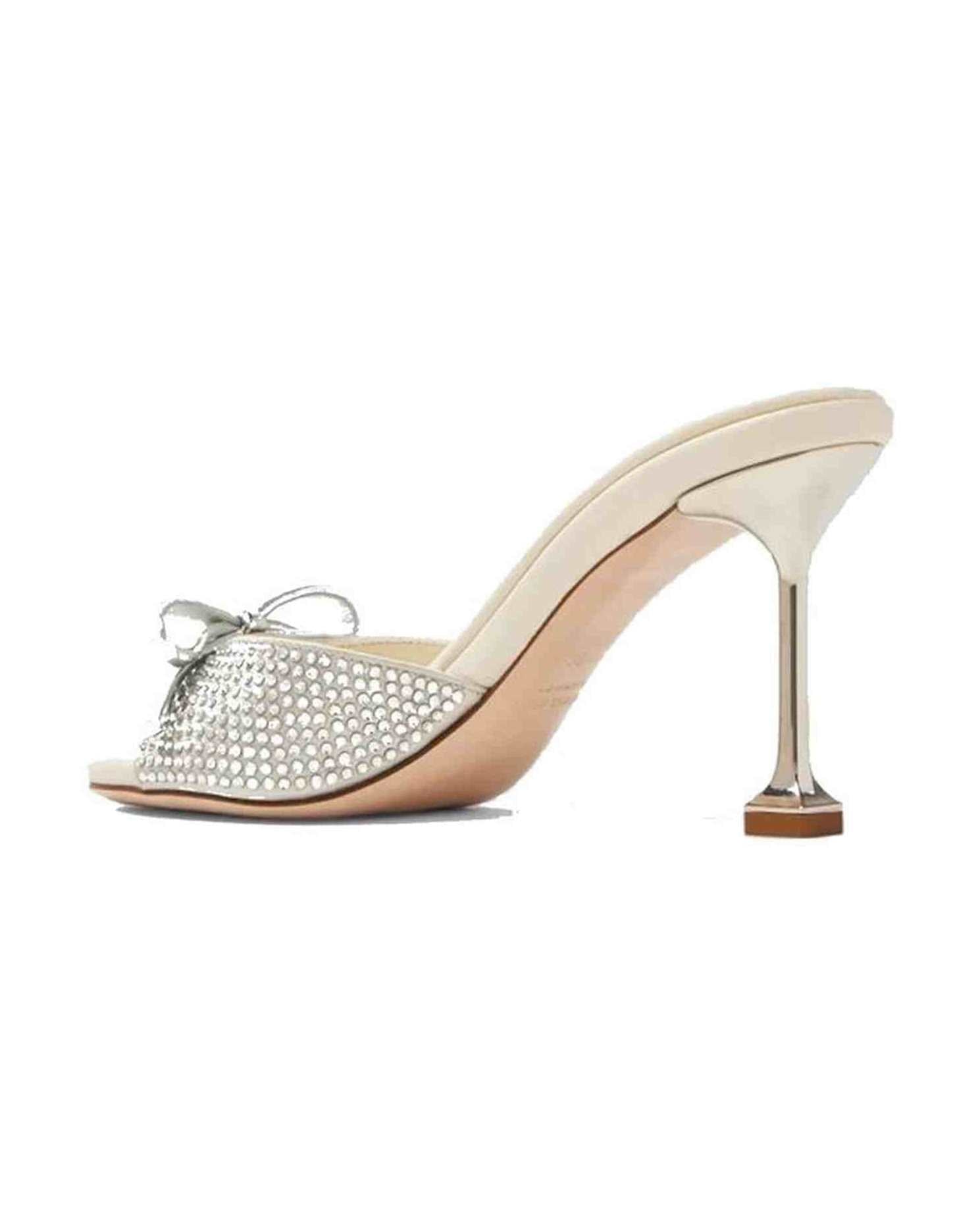 Miu Miu Leather Crystals Mules Glam Steals