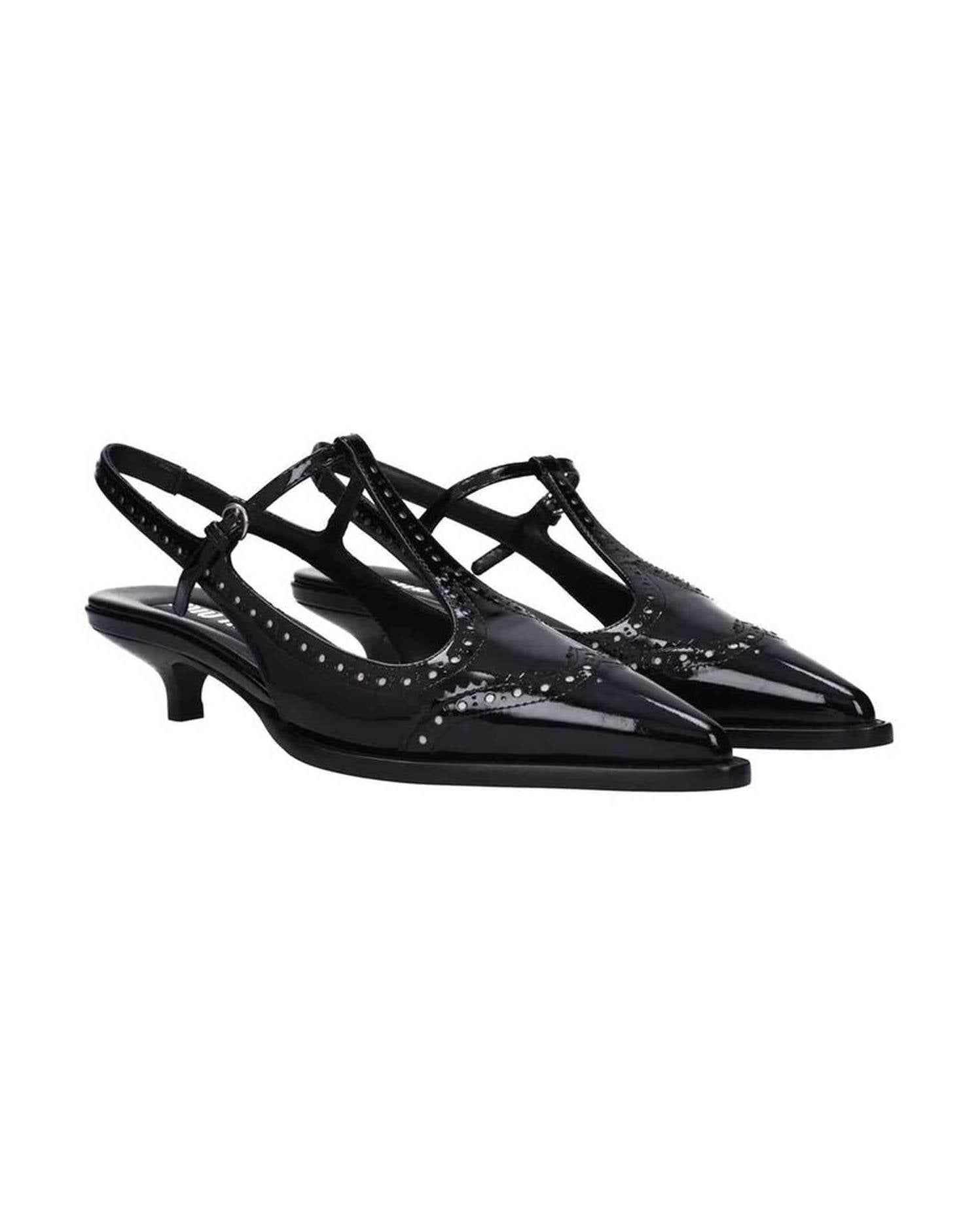 Miu Miu Leather Slingback Pumps Glam Steals