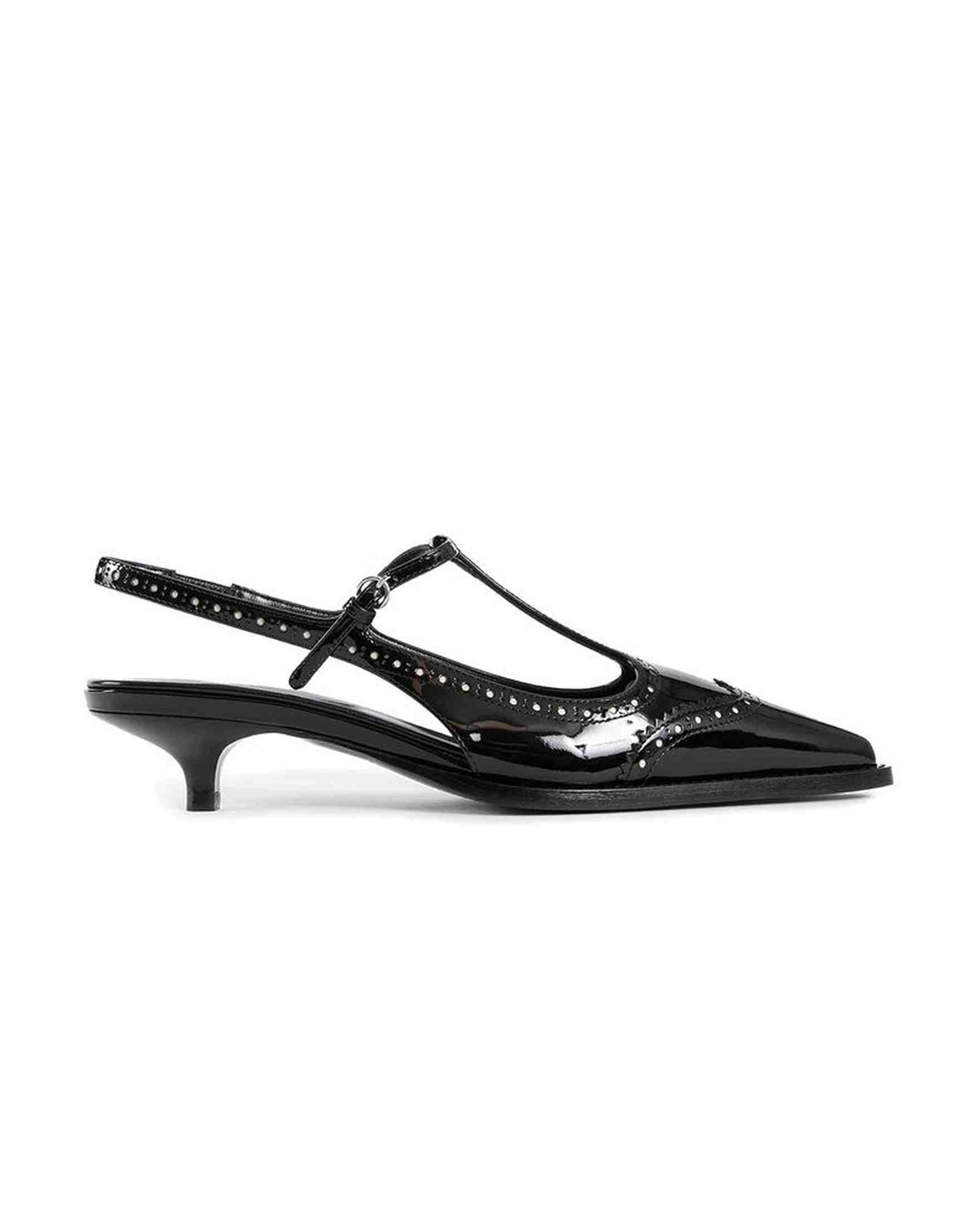 Miu Miu Leather Slingback Pumps Glam Steals