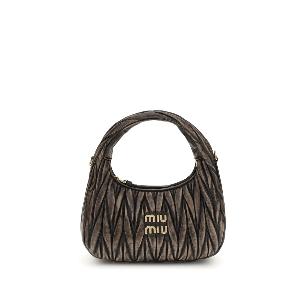 Miu Miu Leather Wander Bag in Quilted