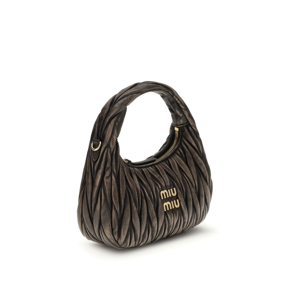 Miu Miu Leather Wander Bag in Quilted