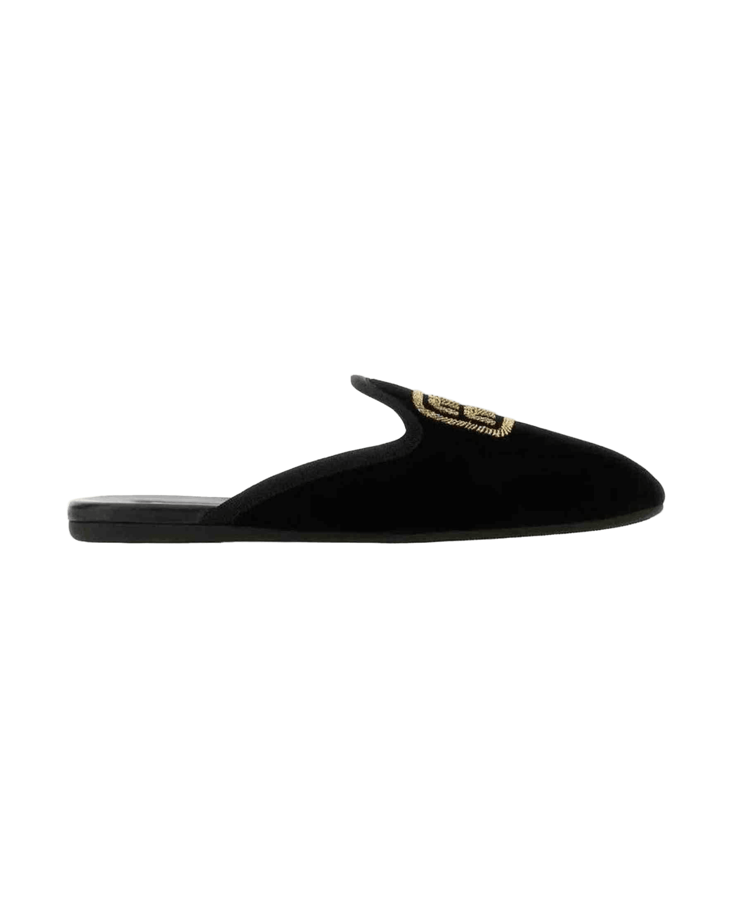 Miu Miu Logo Embroidered Slip On Mules Glam Steals