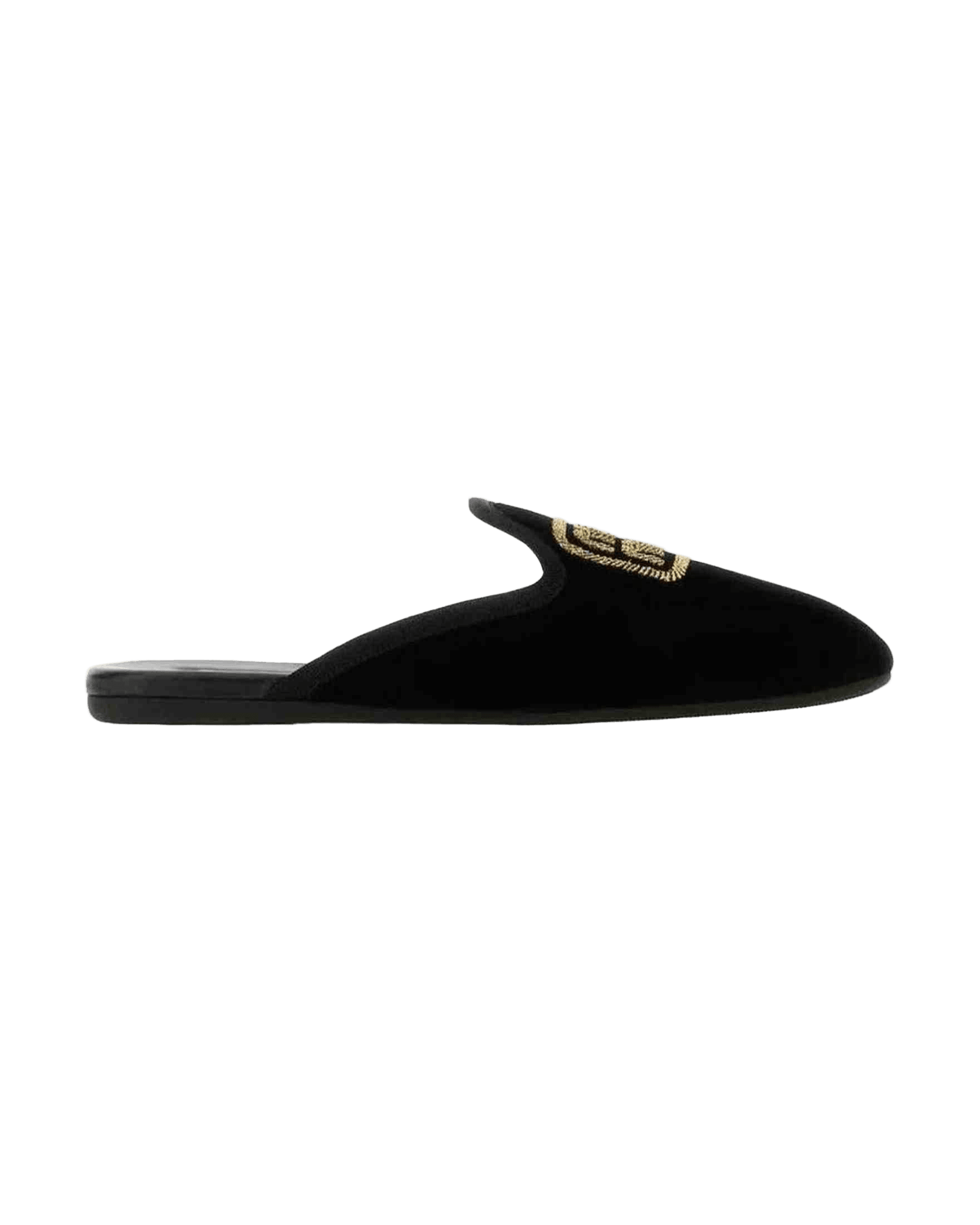 Miu Miu Logo Embroidered Slip On Mules Glam Steals