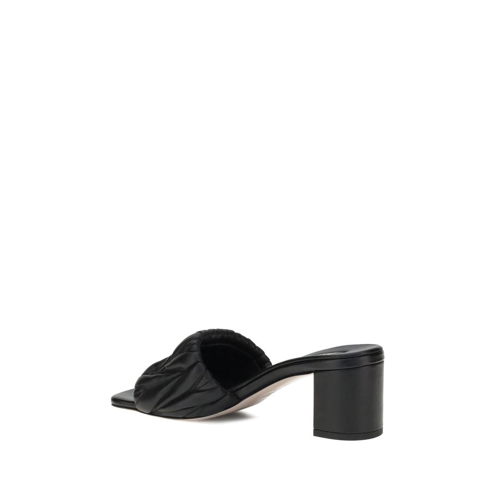 Miu Miu Logoed Sandals Glam Steals