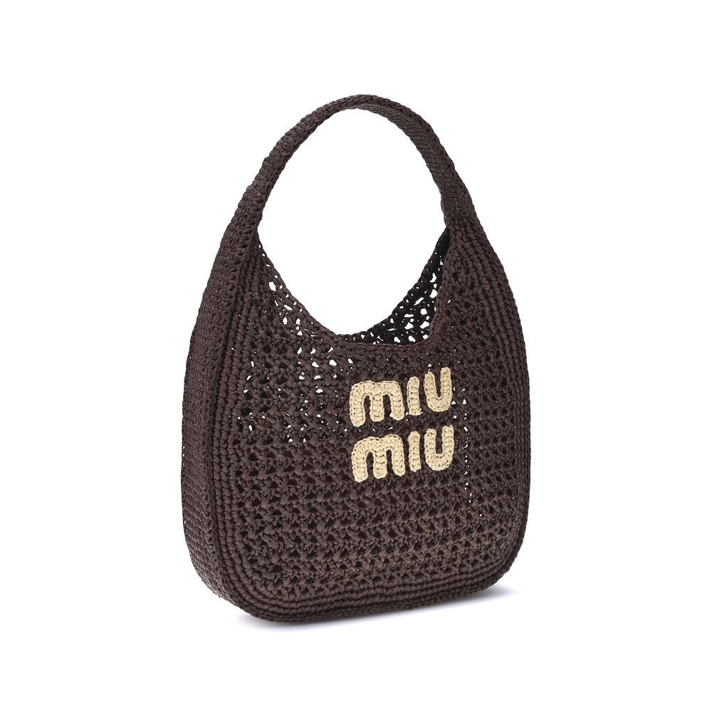 Miu Miu Logoed Shoulder Bag Glam Steals