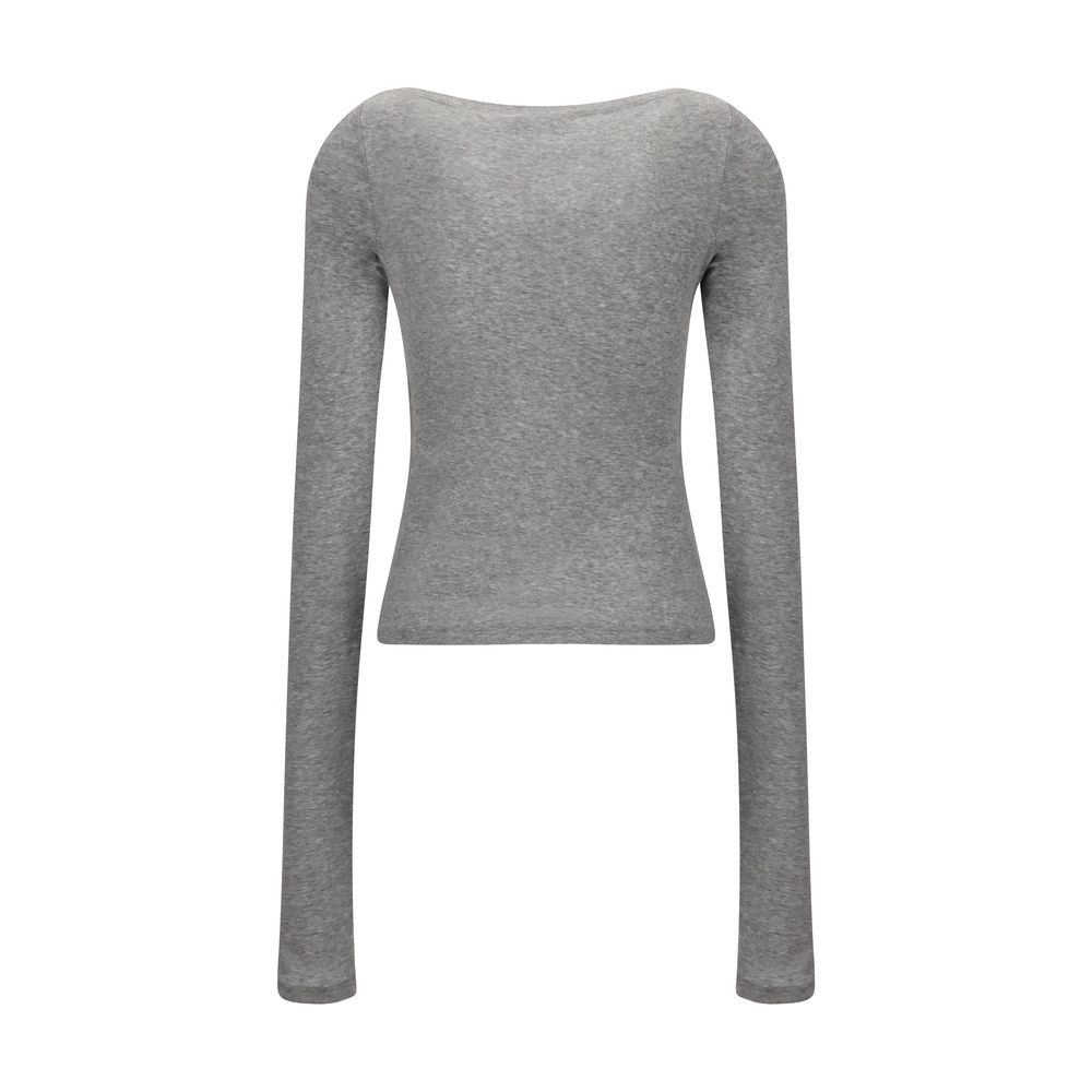 Miu Miu Long Sleeve Top Glam Steals