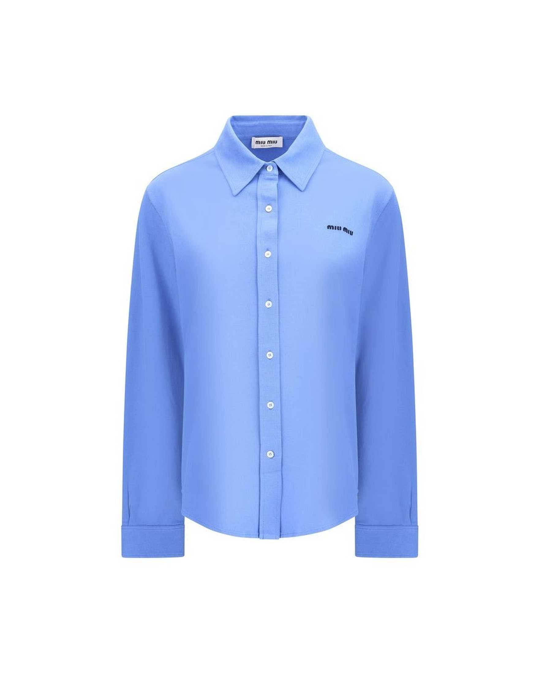 Miu Miu Long Sleeved Polo Shirt Glam Steals